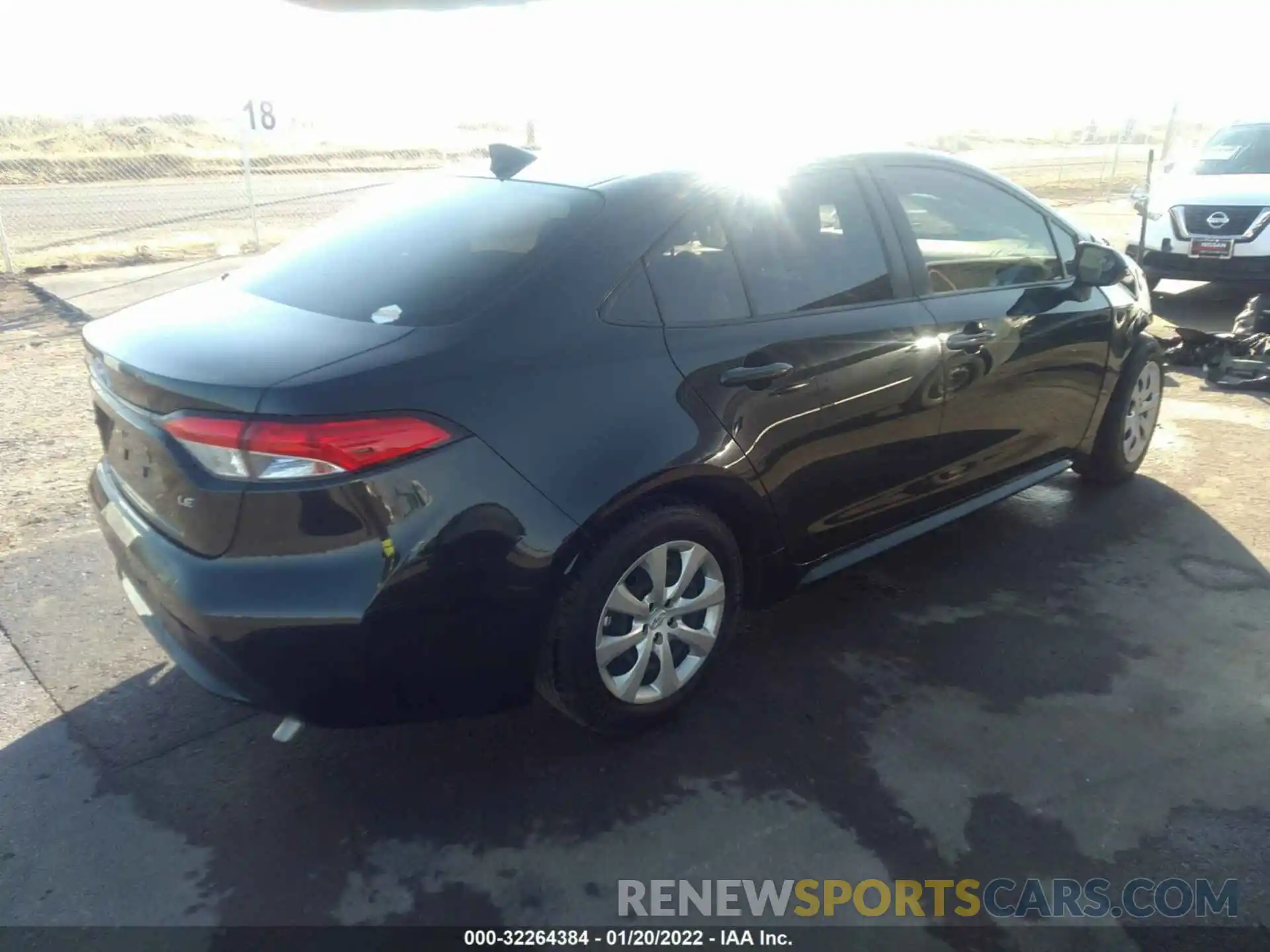 4 Photograph of a damaged car JTDEPMAE8MJ153132 TOYOTA COROLLA 2021