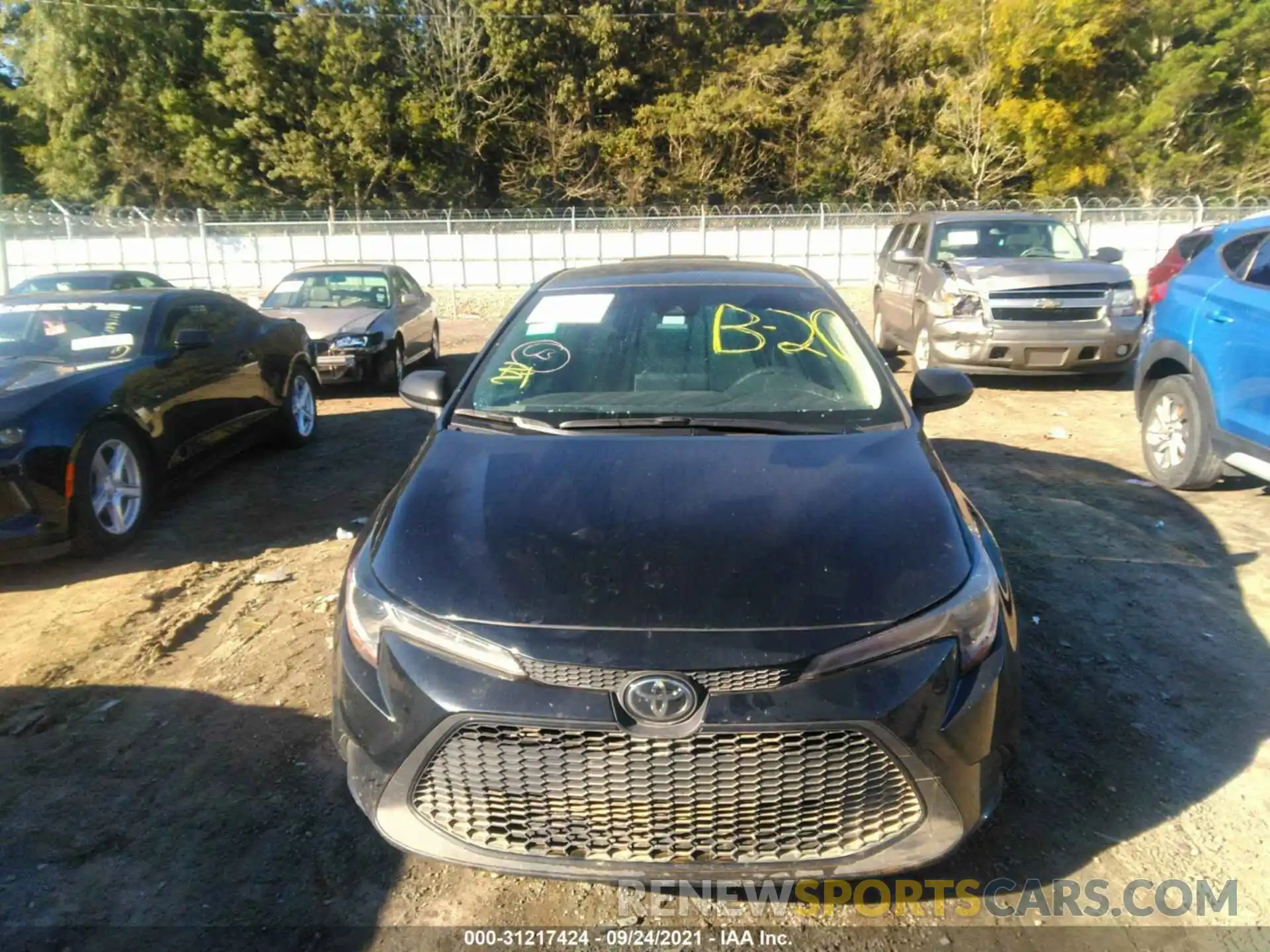 6 Photograph of a damaged car JTDEPMAE8MJ153373 TOYOTA COROLLA 2021