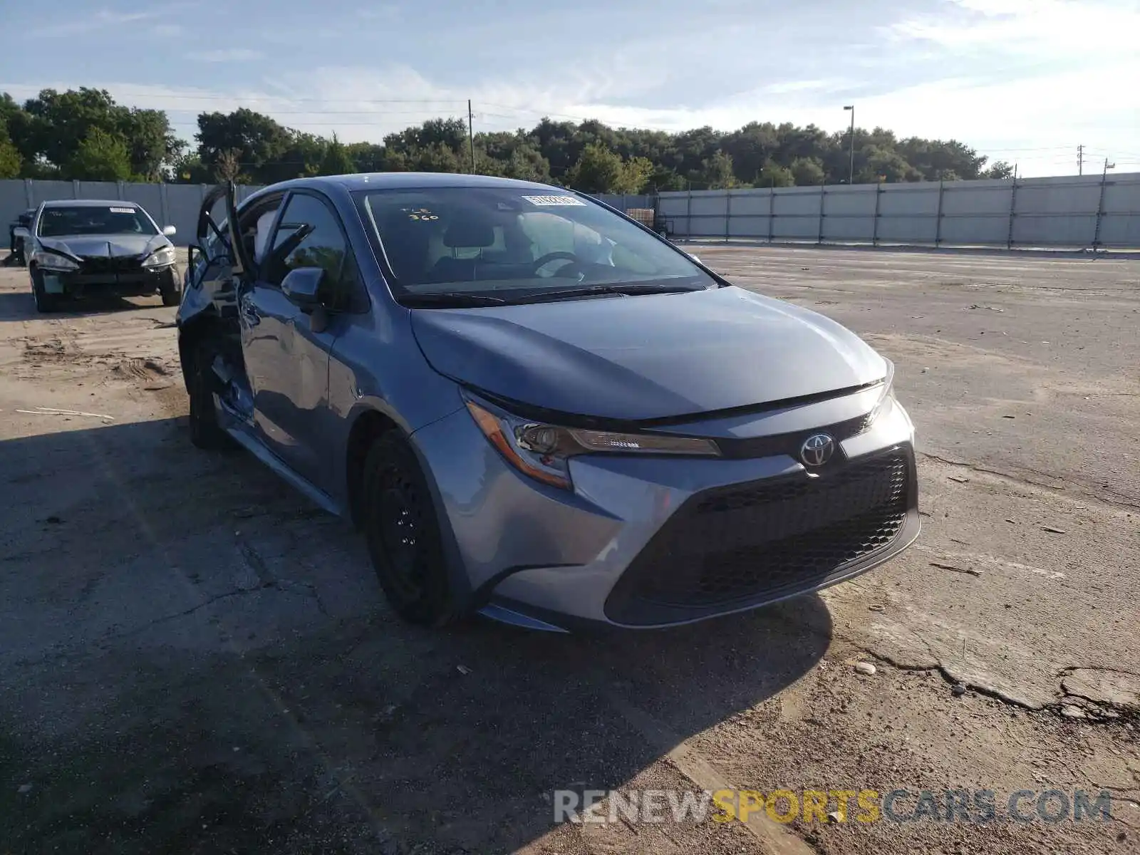 1 Photograph of a damaged car JTDEPMAE8MJ153826 TOYOTA COROLLA 2021