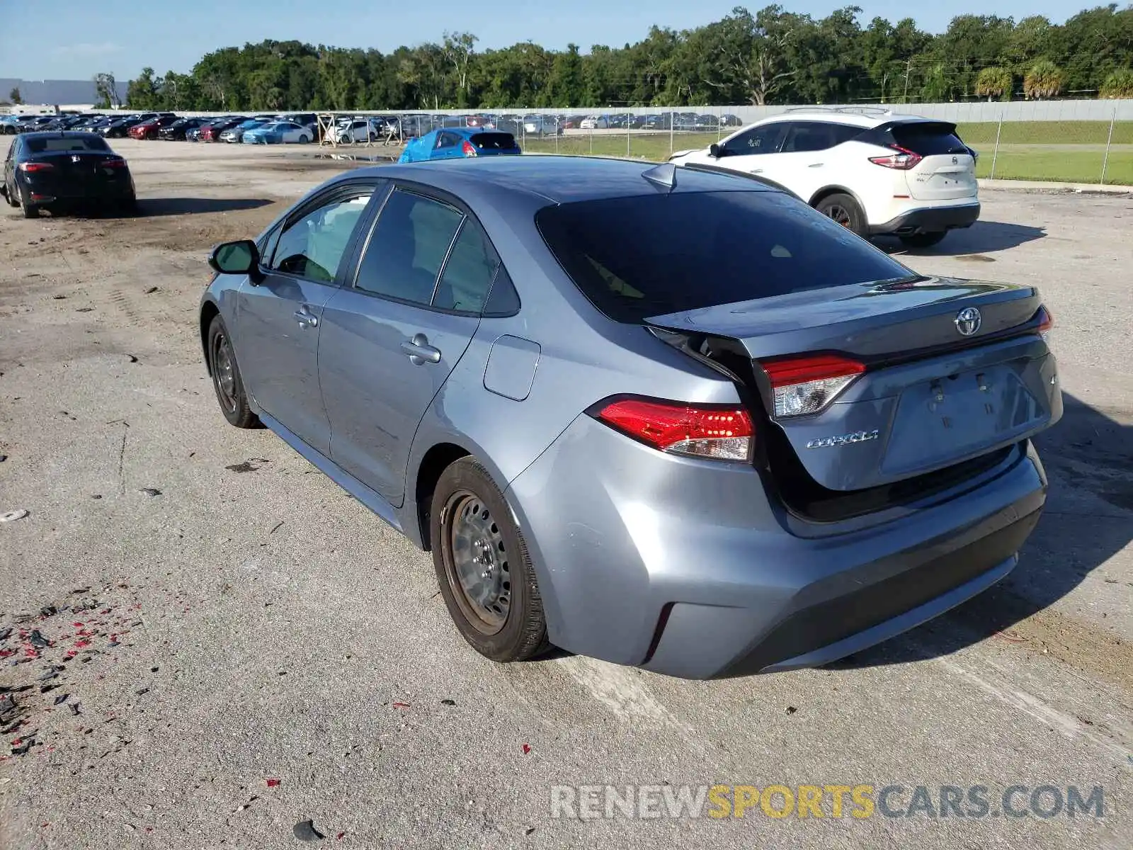 3 Photograph of a damaged car JTDEPMAE8MJ153826 TOYOTA COROLLA 2021