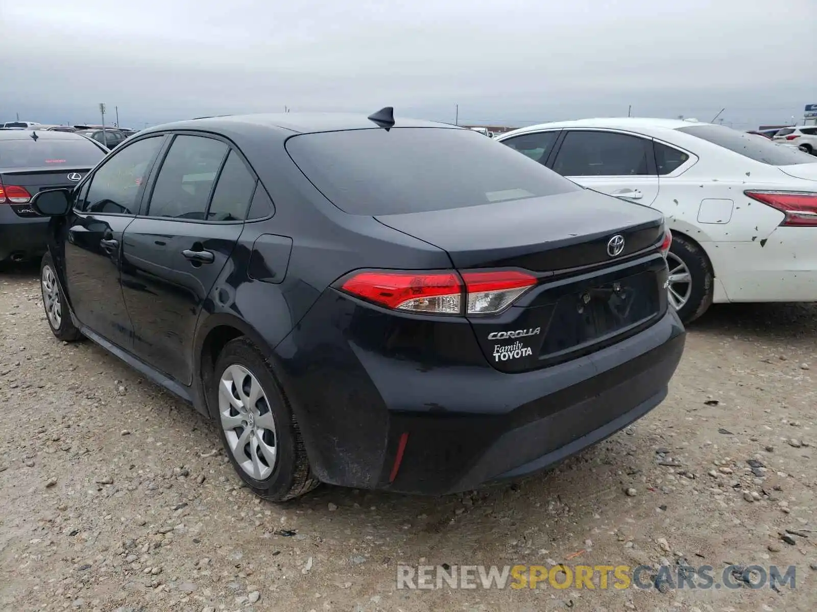 3 Photograph of a damaged car JTDEPMAE8MJ156130 TOYOTA COROLLA 2021