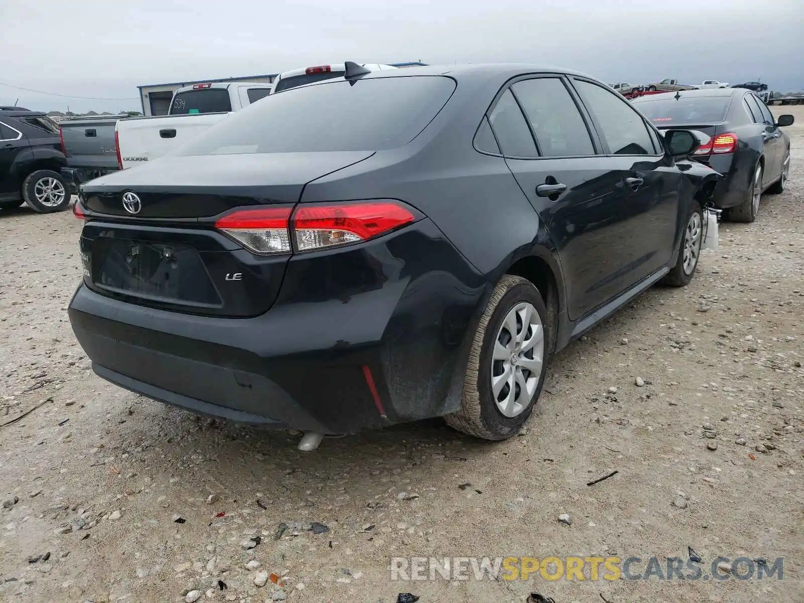 4 Photograph of a damaged car JTDEPMAE8MJ156130 TOYOTA COROLLA 2021