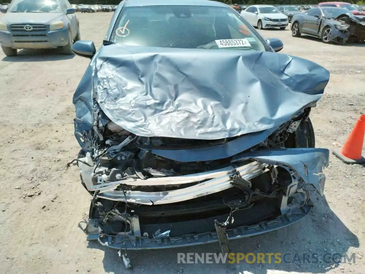 9 Photograph of a damaged car JTDEPMAE8MJ162347 TOYOTA COROLLA 2021