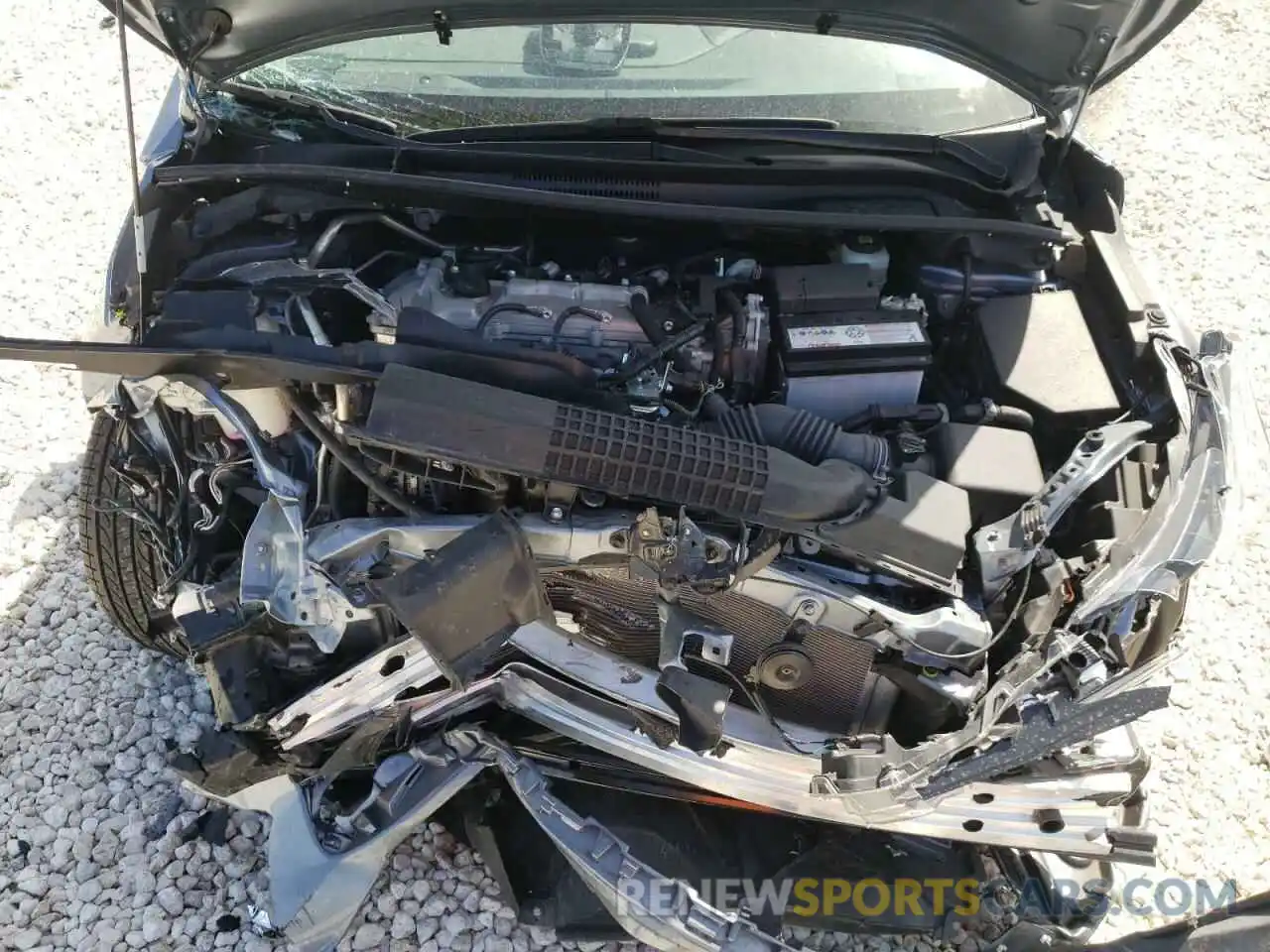 7 Photograph of a damaged car JTDEPMAE8MJ163014 TOYOTA COROLLA 2021