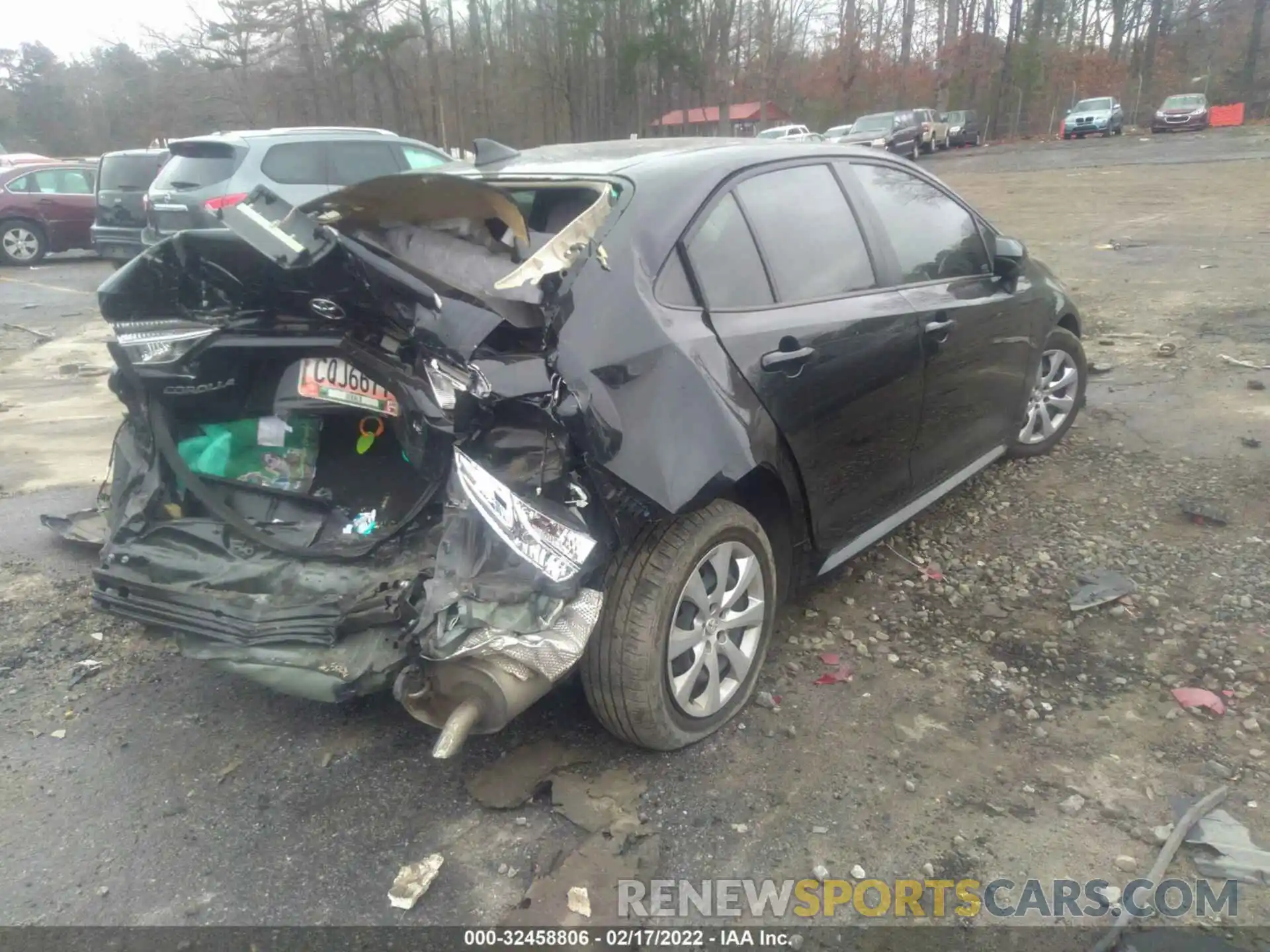 4 Photograph of a damaged car JTDEPMAE8MJ163045 TOYOTA COROLLA 2021