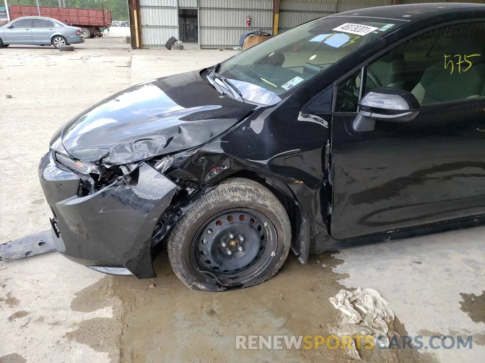 9 Photograph of a damaged car JTDEPMAE8MJ163143 TOYOTA COROLLA 2021