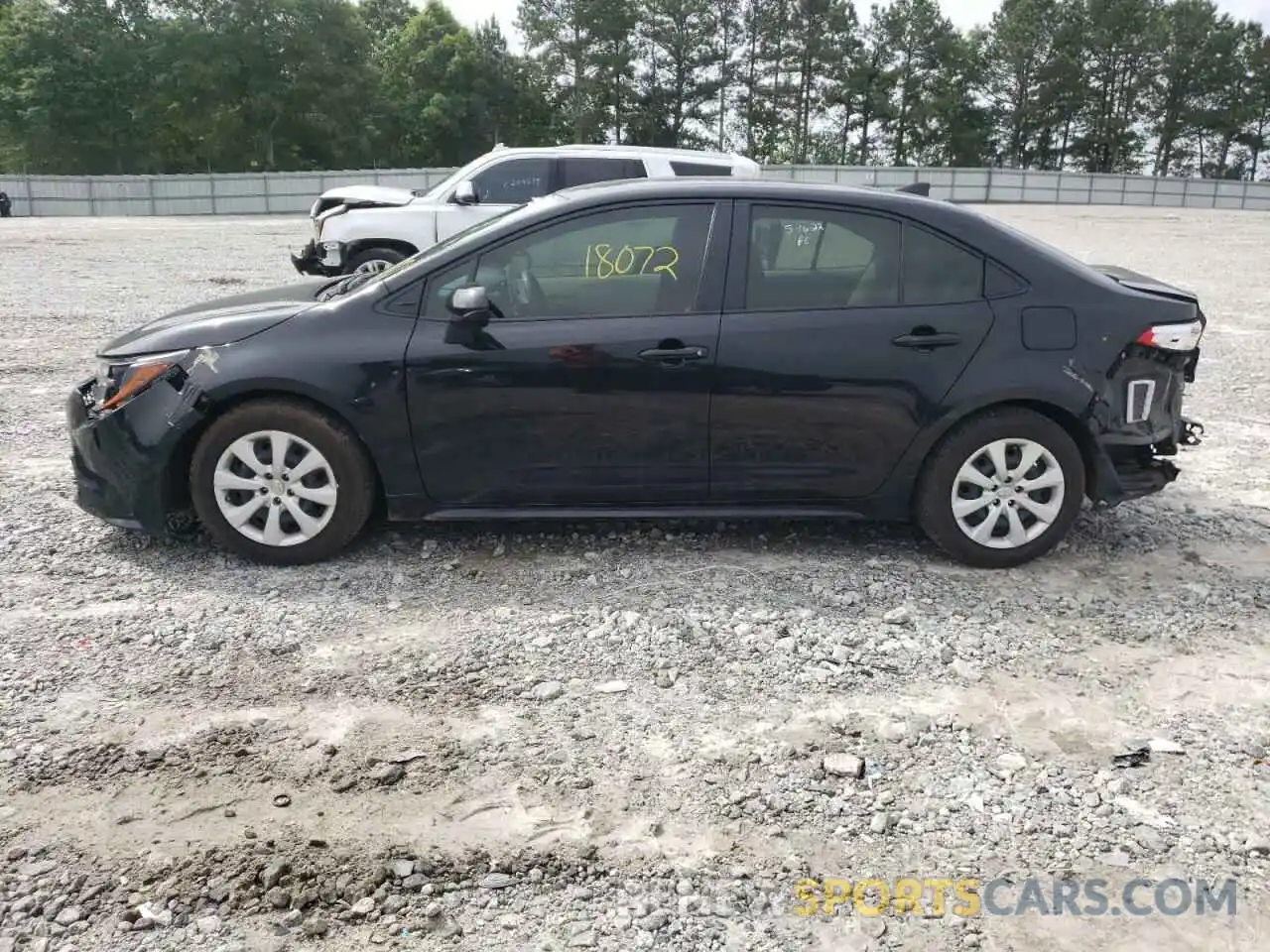 9 Photograph of a damaged car JTDEPMAE8MJ163207 TOYOTA COROLLA 2021