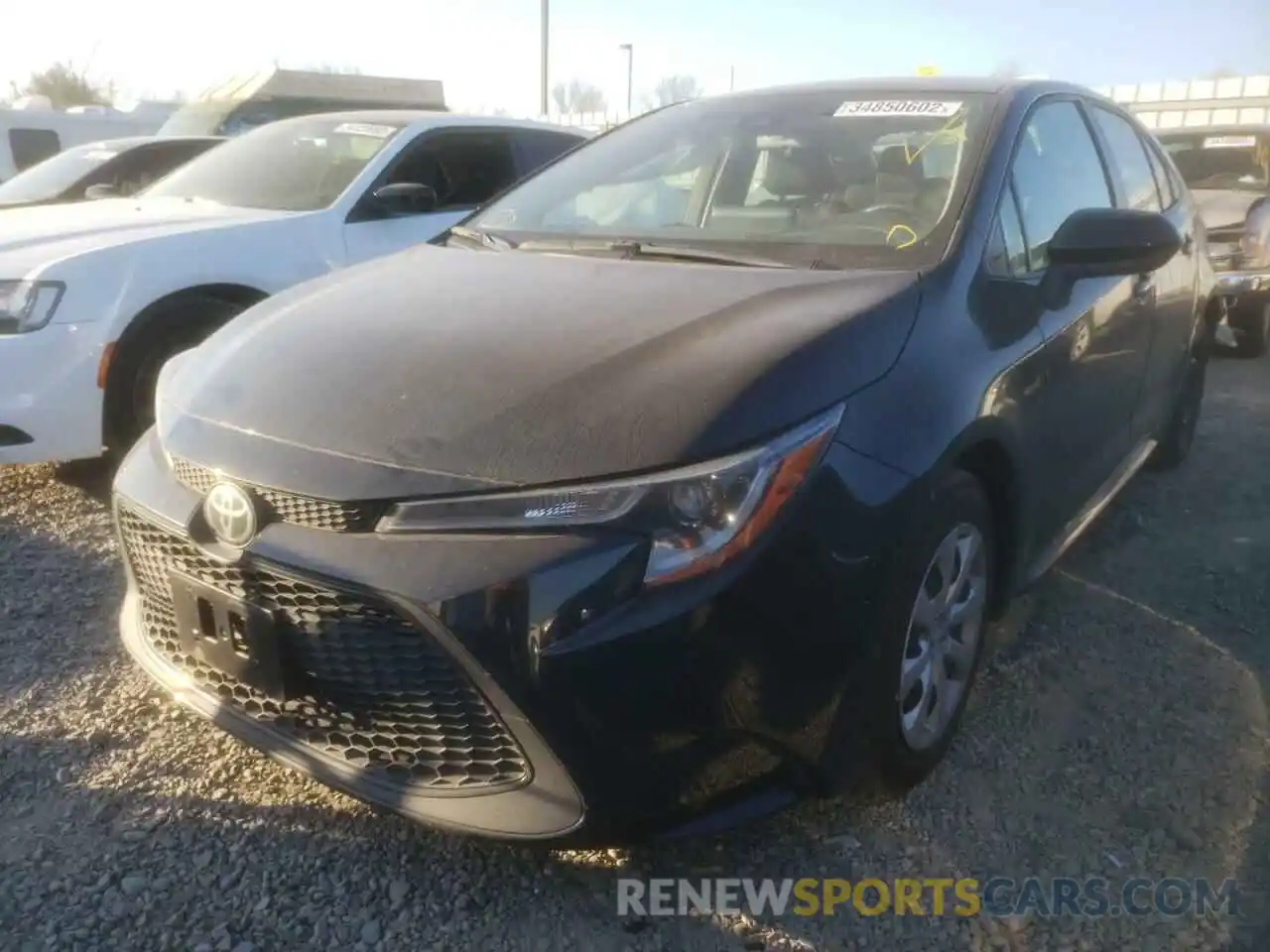 2 Photograph of a damaged car JTDEPMAE8MJ164874 TOYOTA COROLLA 2021