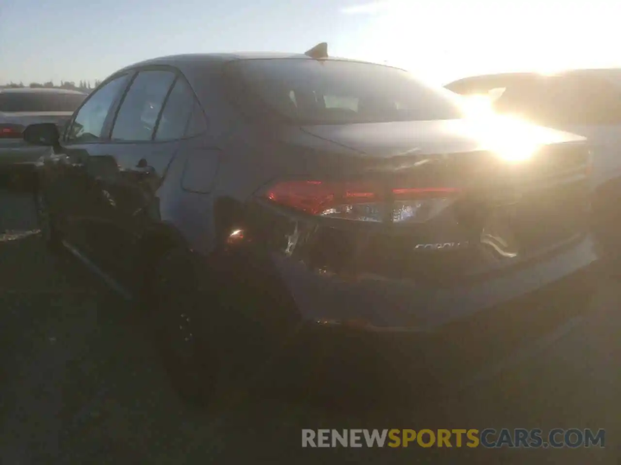 3 Photograph of a damaged car JTDEPMAE8MJ164874 TOYOTA COROLLA 2021