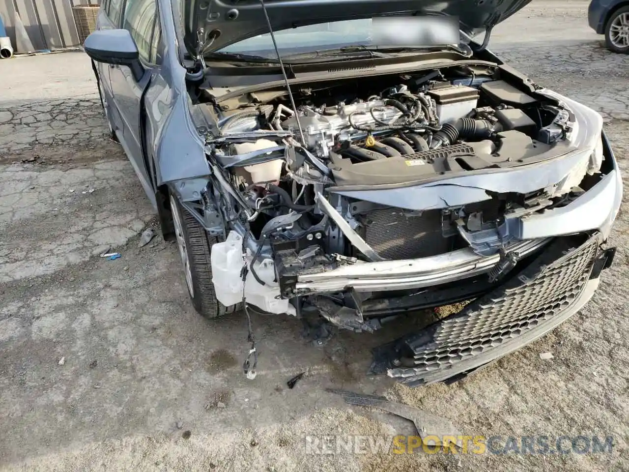 9 Photograph of a damaged car JTDEPMAE8MJ165362 TOYOTA COROLLA 2021