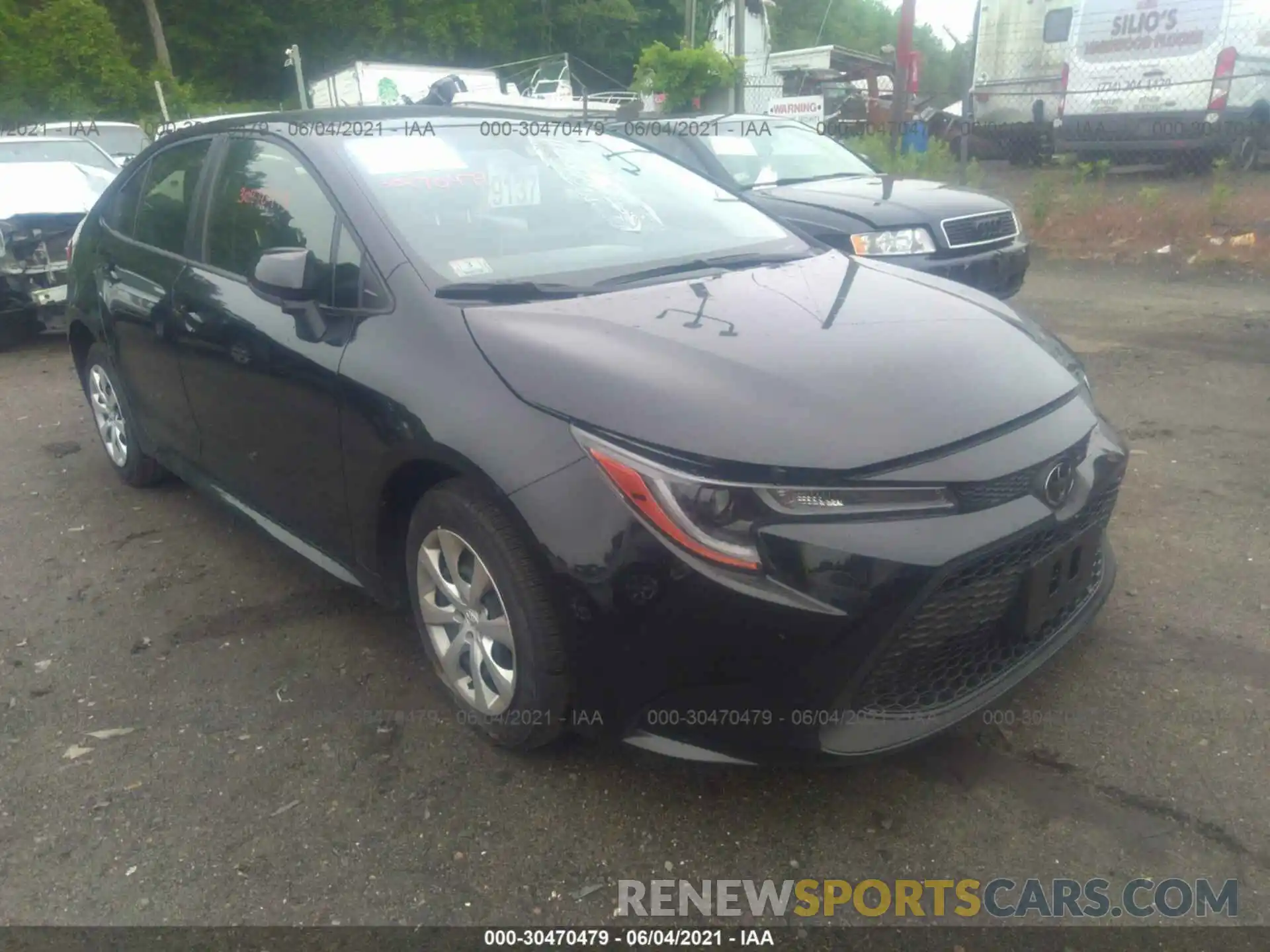 1 Photograph of a damaged car JTDEPMAE8MJ169413 TOYOTA COROLLA 2021