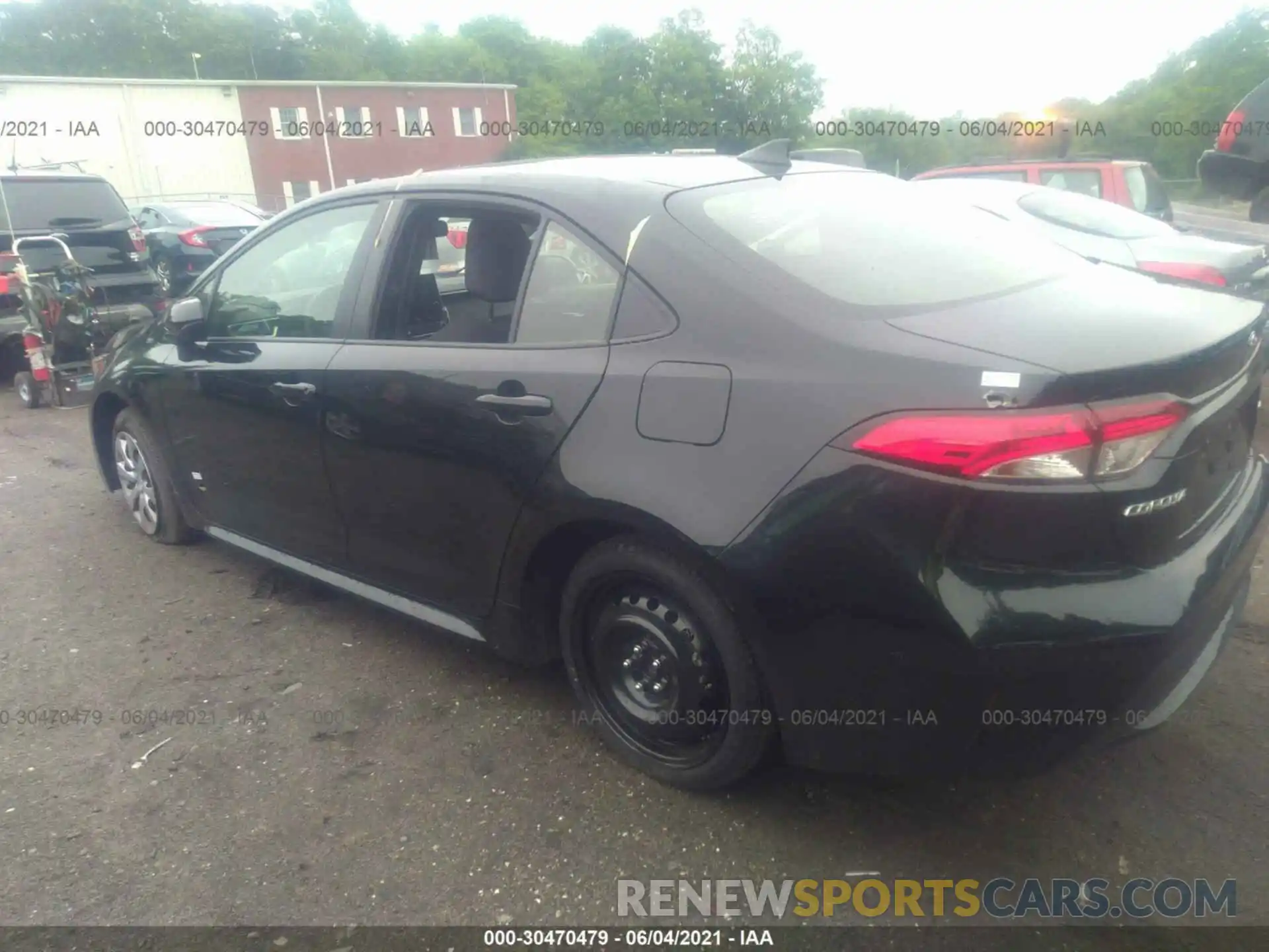 6 Photograph of a damaged car JTDEPMAE8MJ169413 TOYOTA COROLLA 2021