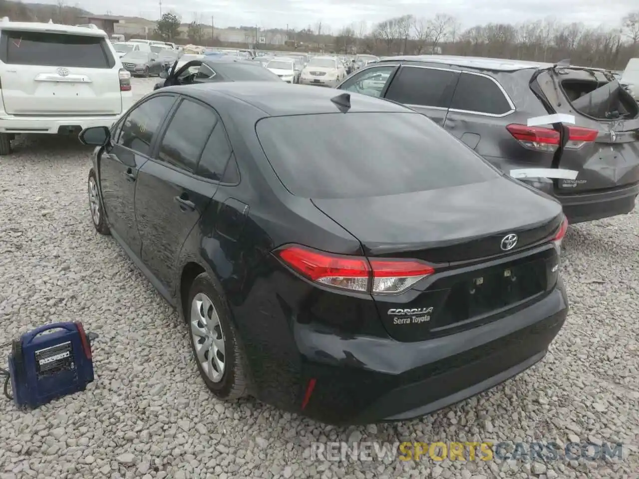 3 Photograph of a damaged car JTDEPMAE8MJ169766 TOYOTA COROLLA 2021