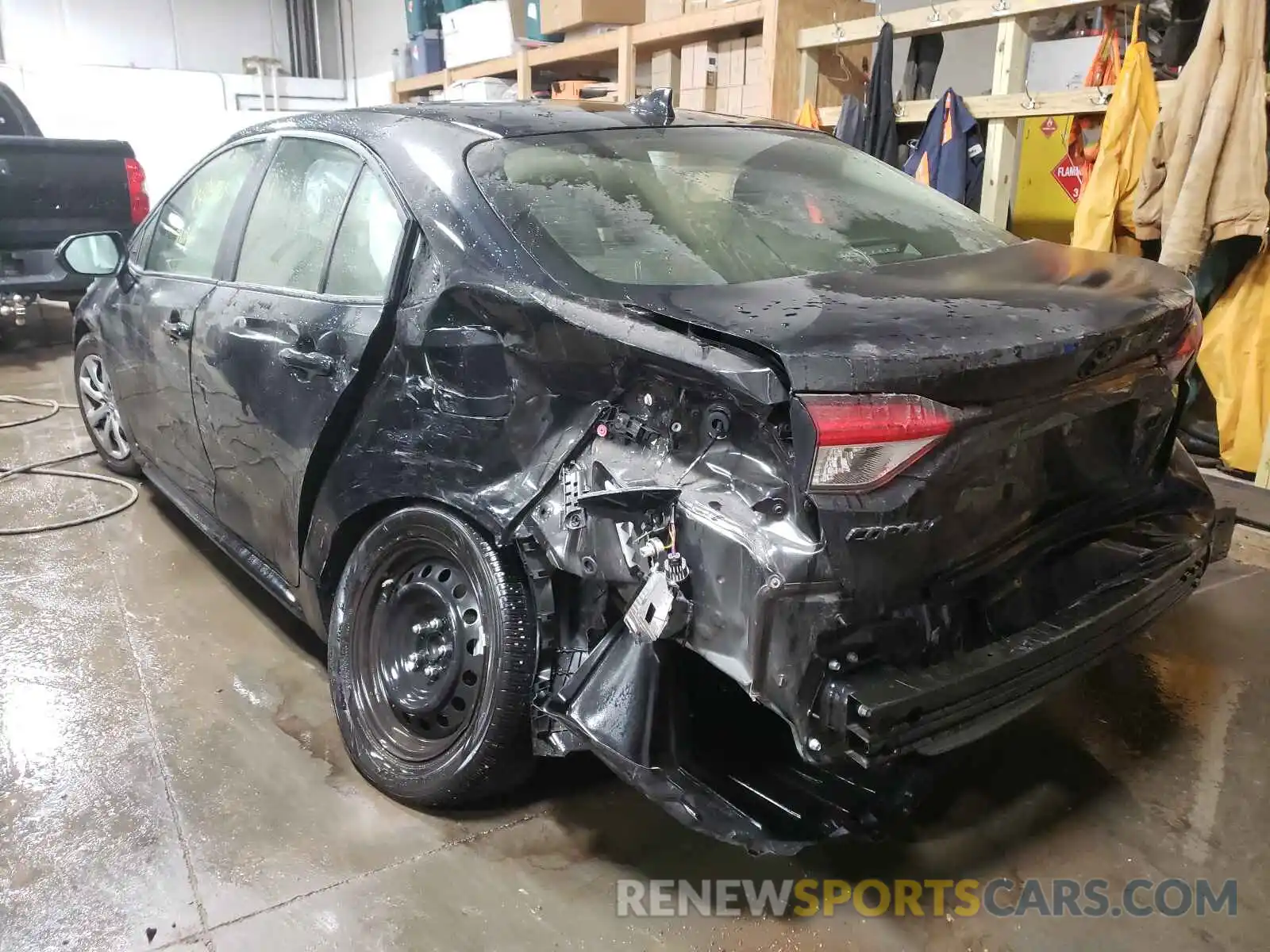 3 Photograph of a damaged car JTDEPMAE8MJ173333 TOYOTA COROLLA 2021