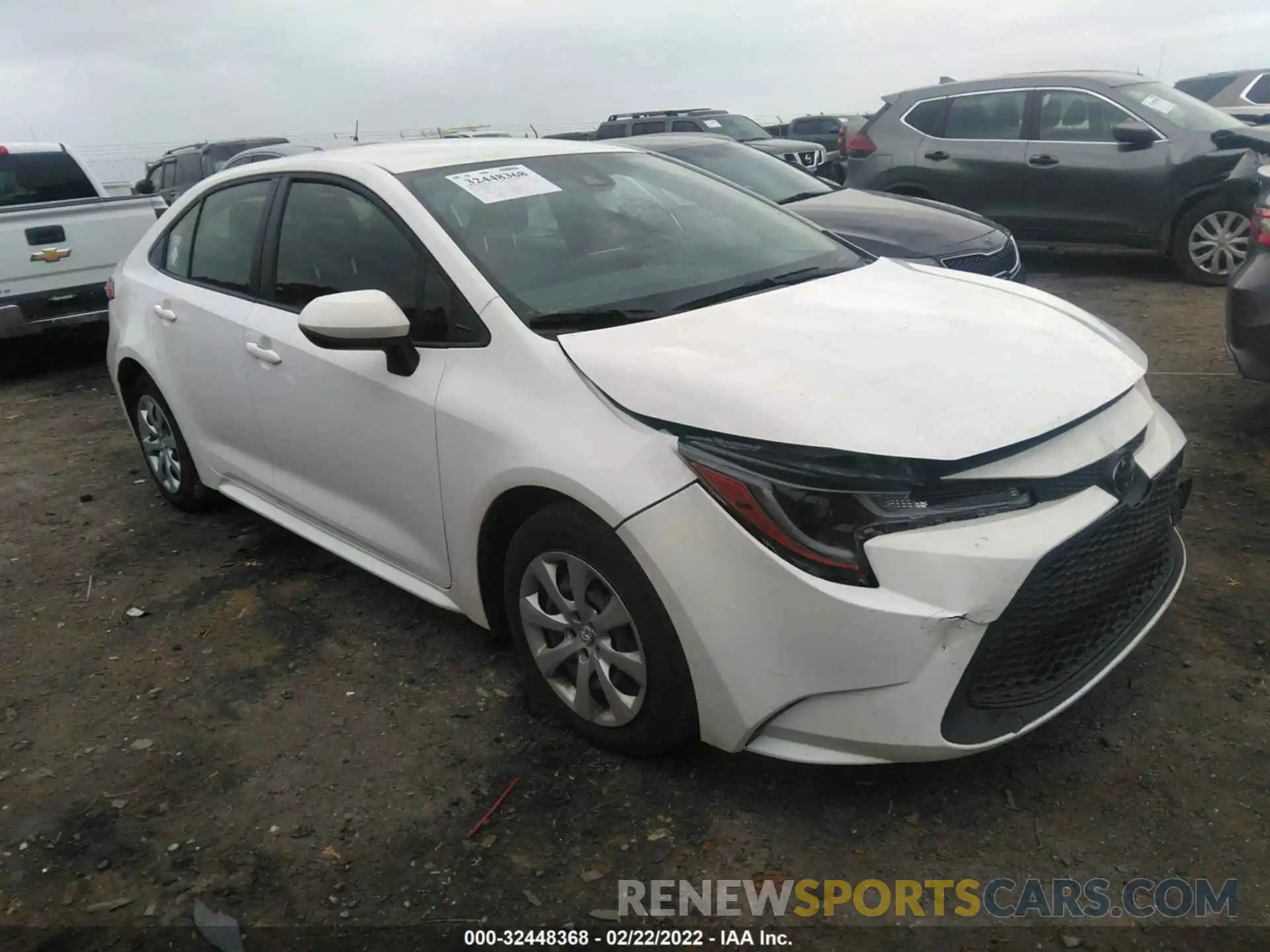 1 Photograph of a damaged car JTDEPMAE8MJ173459 TOYOTA COROLLA 2021