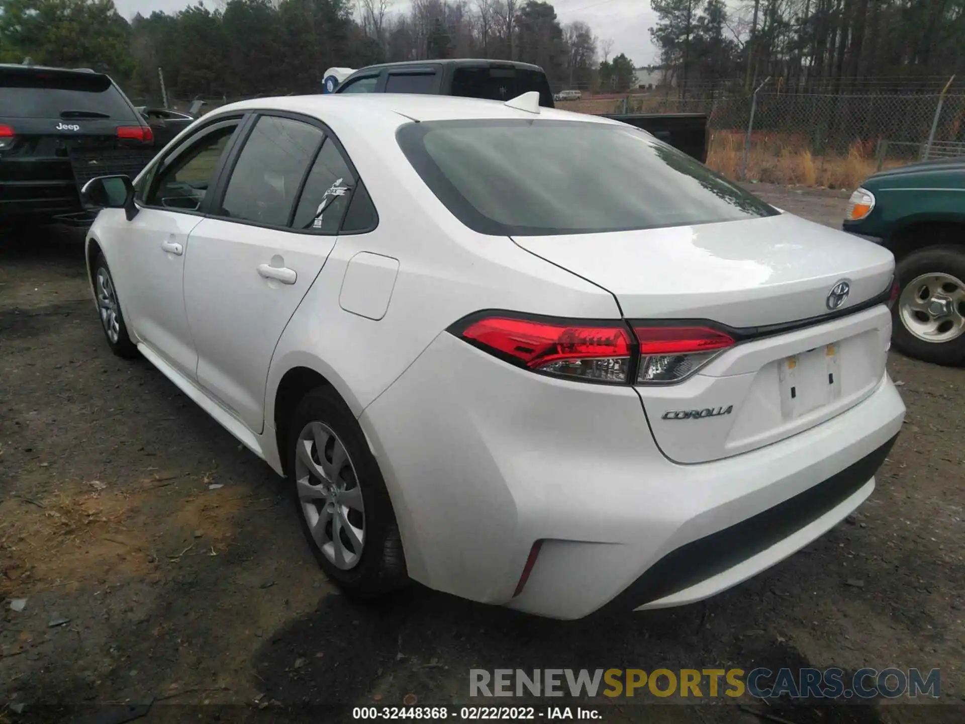 3 Photograph of a damaged car JTDEPMAE8MJ173459 TOYOTA COROLLA 2021