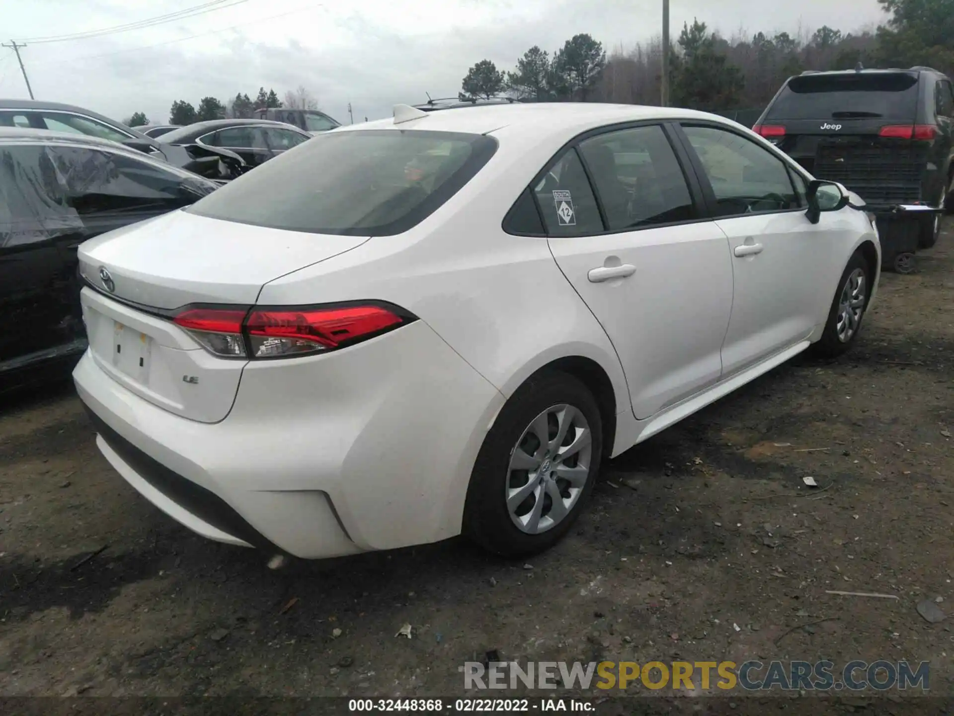 4 Photograph of a damaged car JTDEPMAE8MJ173459 TOYOTA COROLLA 2021