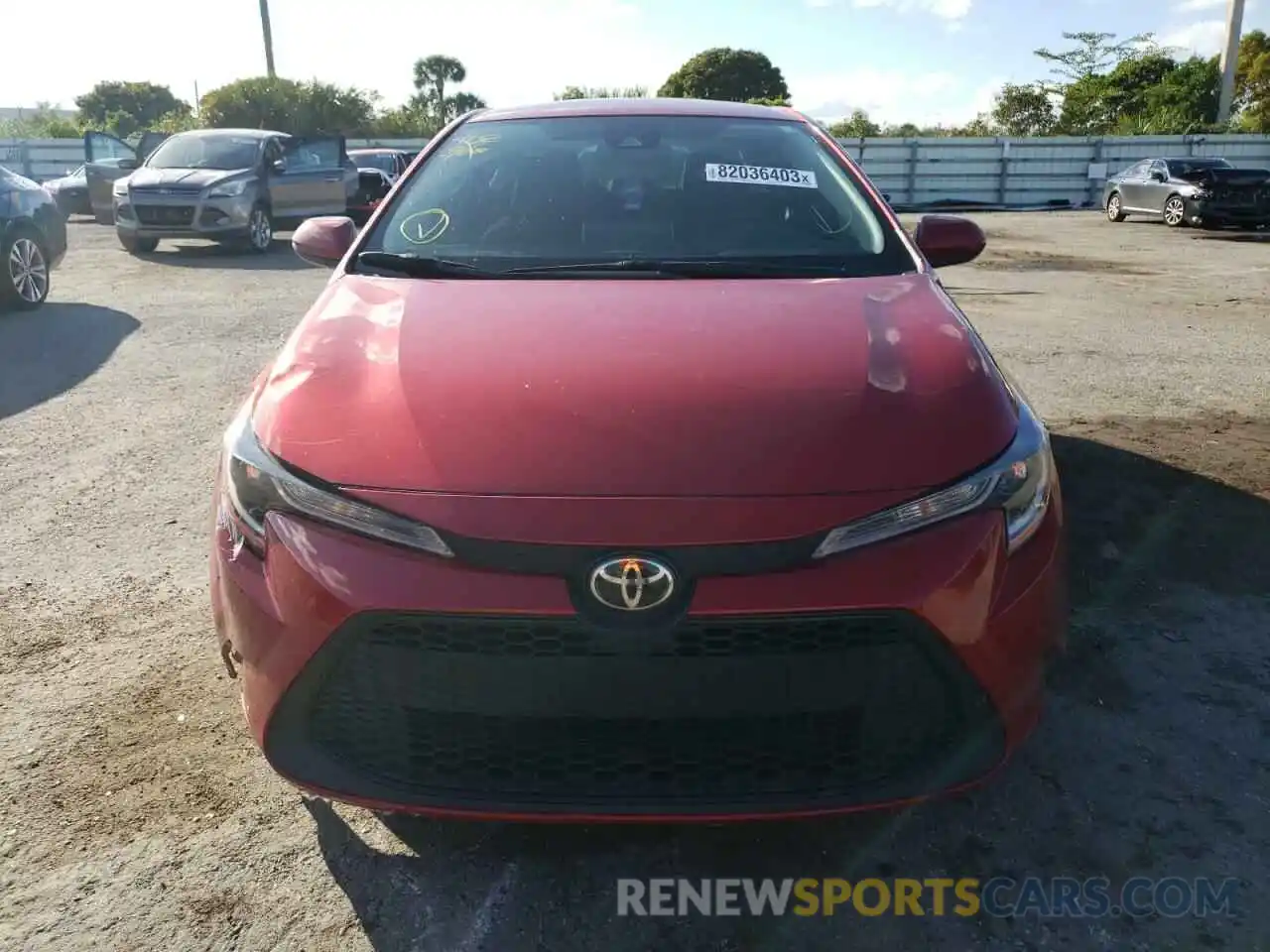 5 Photograph of a damaged car JTDEPMAE8MJ174174 TOYOTA COROLLA 2021