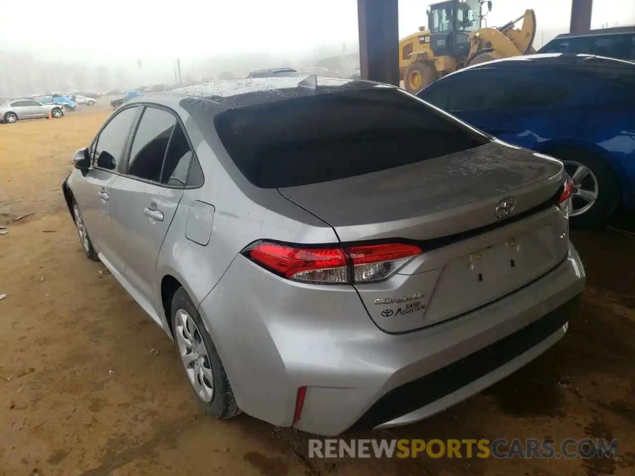 3 Photograph of a damaged car JTDEPMAE8MJ174949 TOYOTA COROLLA 2021