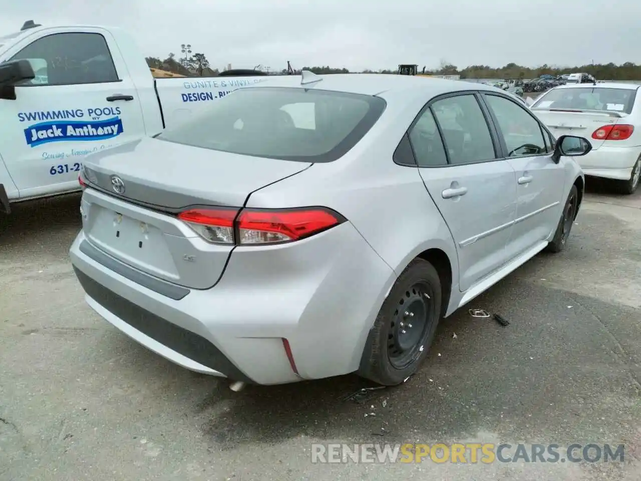 4 Photograph of a damaged car JTDEPMAE8MJ178774 TOYOTA COROLLA 2021