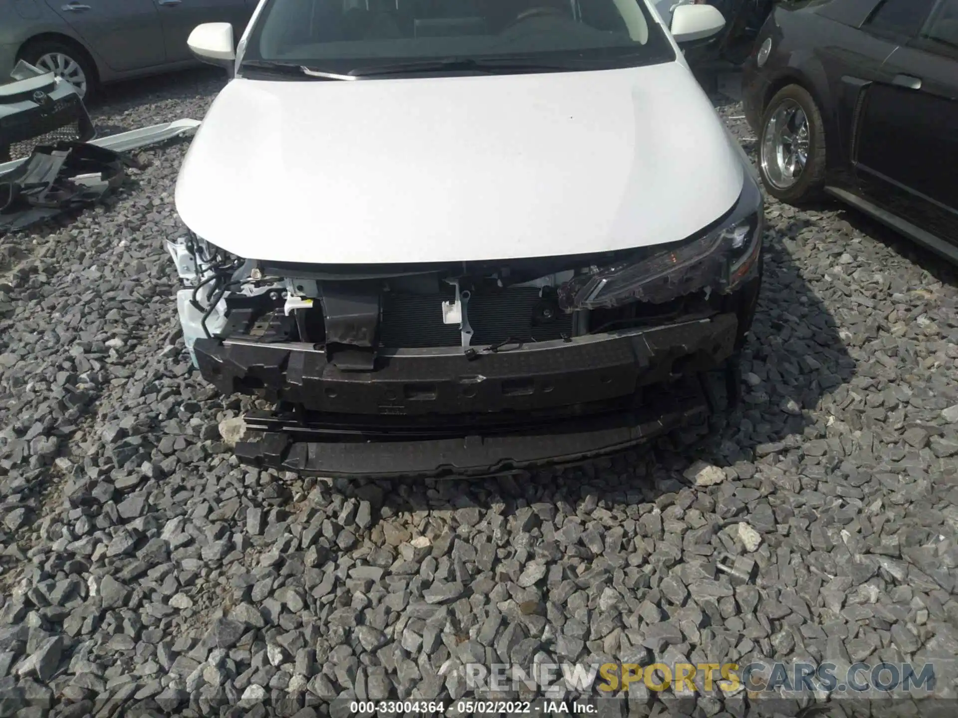 10 Photograph of a damaged car JTDEPMAE8MJ179987 TOYOTA COROLLA 2021