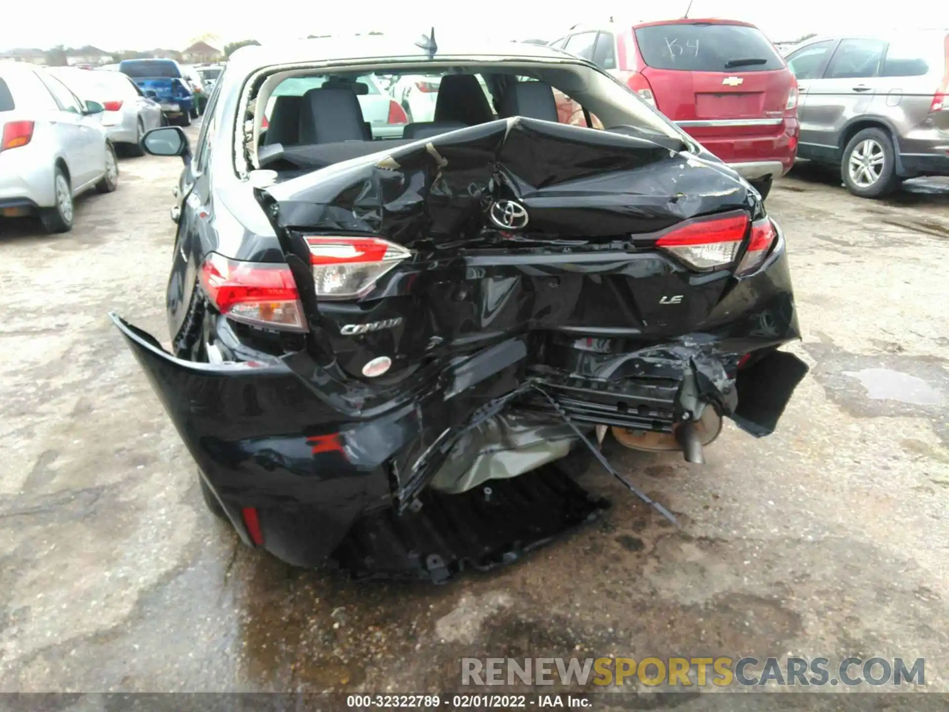 6 Photograph of a damaged car JTDEPMAE8MJ180119 TOYOTA COROLLA 2021