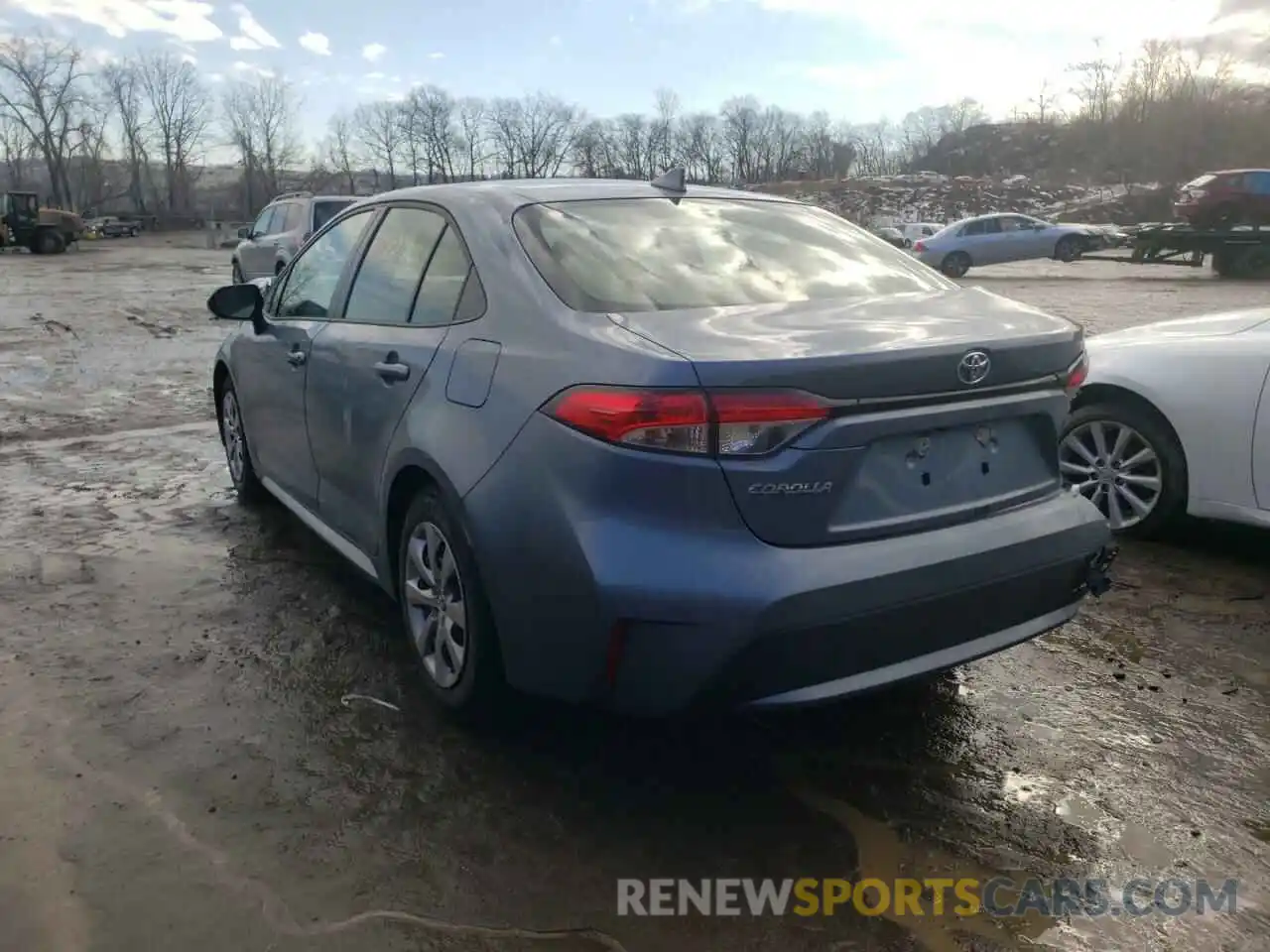 3 Photograph of a damaged car JTDEPMAE8MJ182243 TOYOTA COROLLA 2021