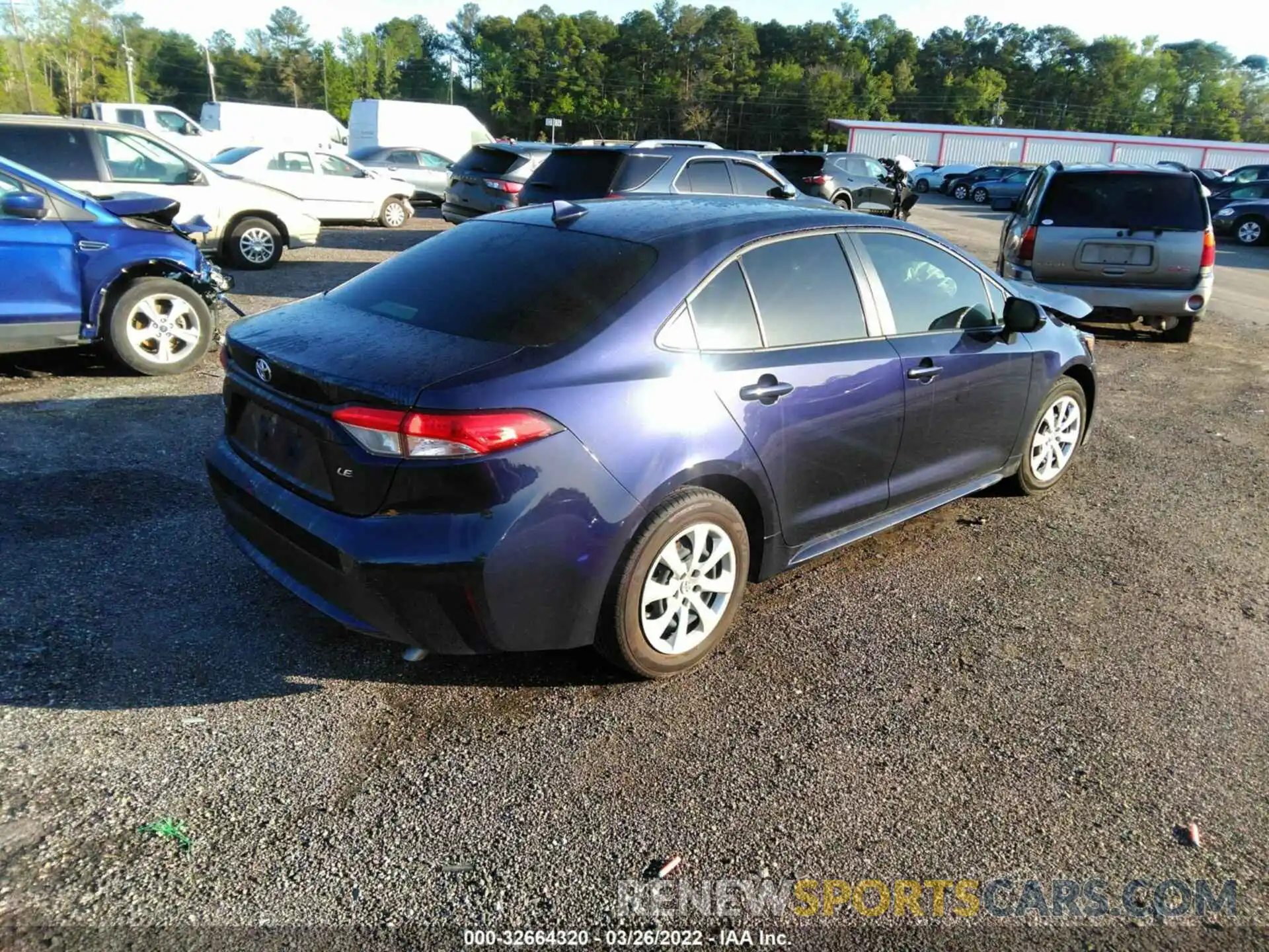 4 Photograph of a damaged car JTDEPMAE8MJ183036 TOYOTA COROLLA 2021