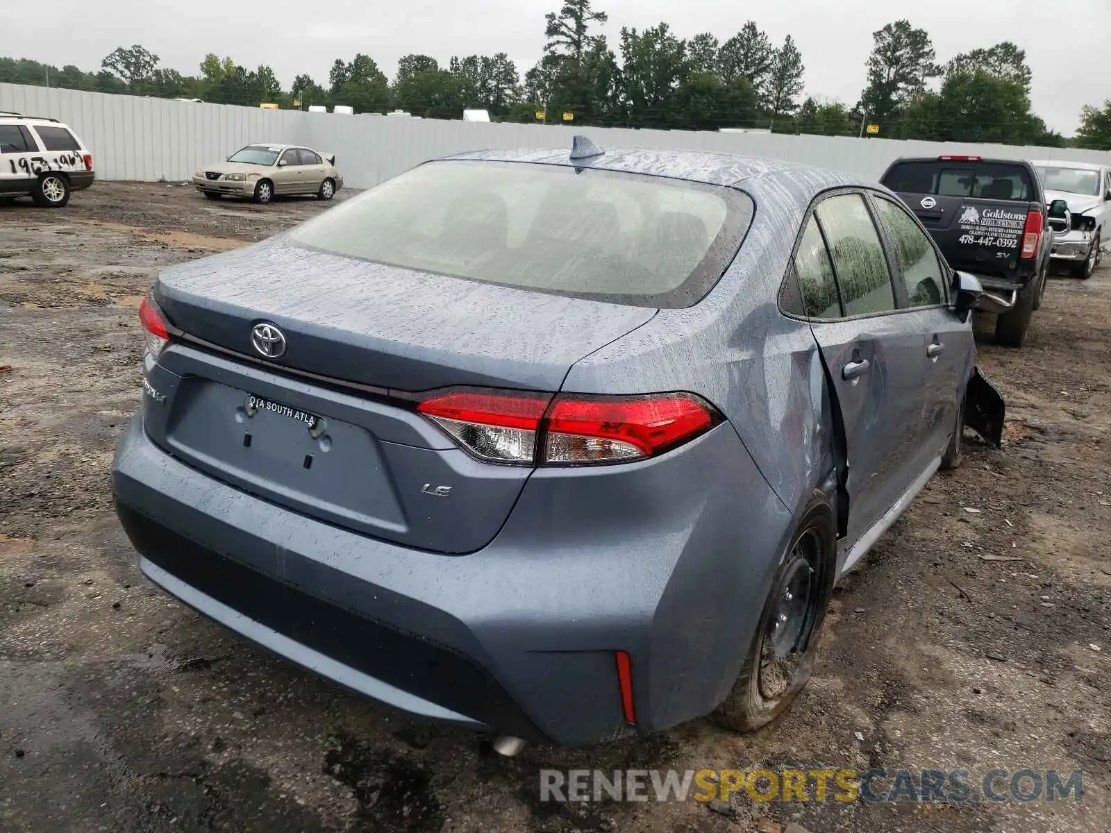 4 Photograph of a damaged car JTDEPMAE8MJ186308 TOYOTA COROLLA 2021