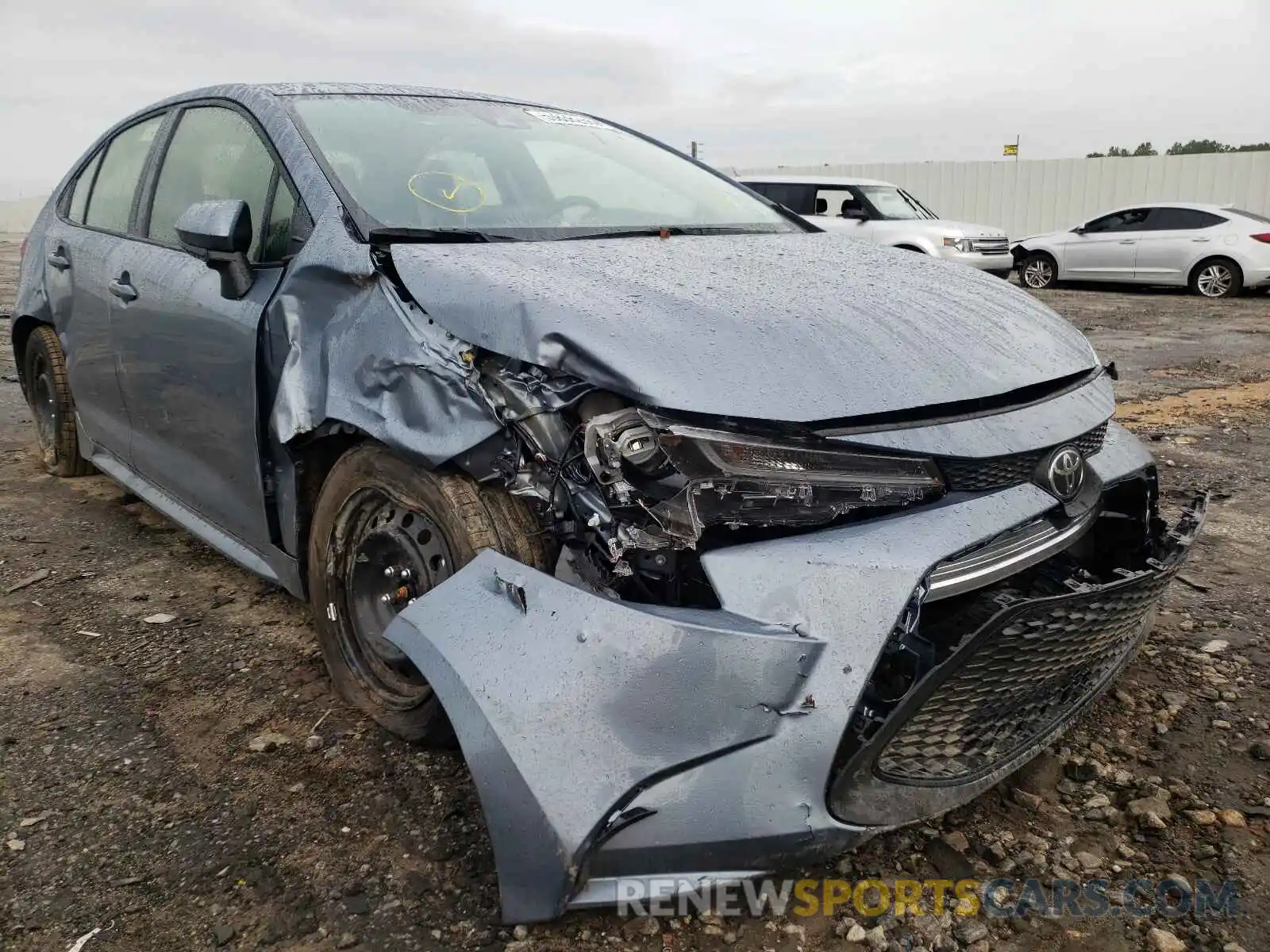 9 Photograph of a damaged car JTDEPMAE8MJ186308 TOYOTA COROLLA 2021