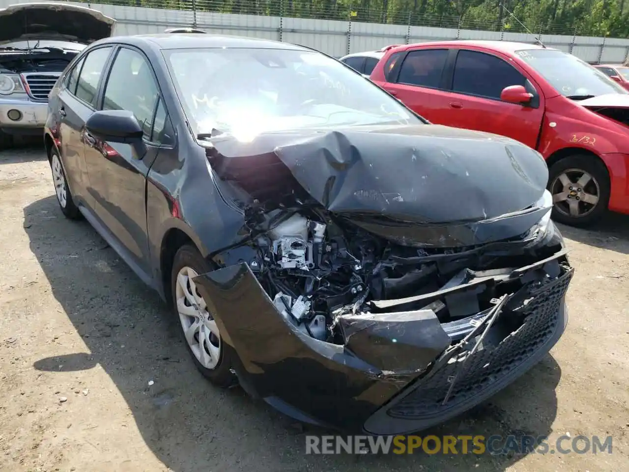 9 Photograph of a damaged car JTDEPMAE8MJ188415 TOYOTA COROLLA 2021