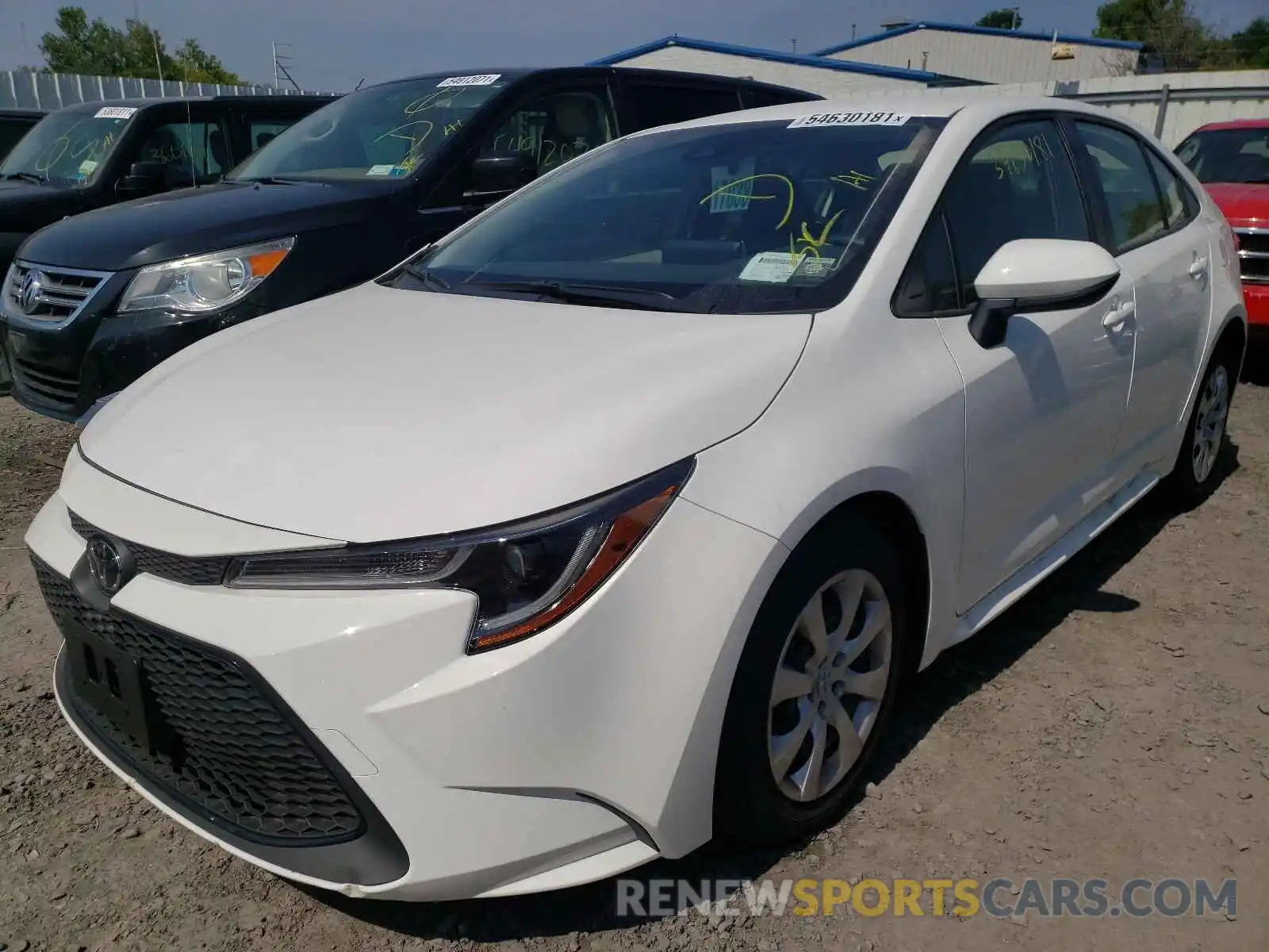 2 Photograph of a damaged car JTDEPMAE8MJ188964 TOYOTA COROLLA 2021