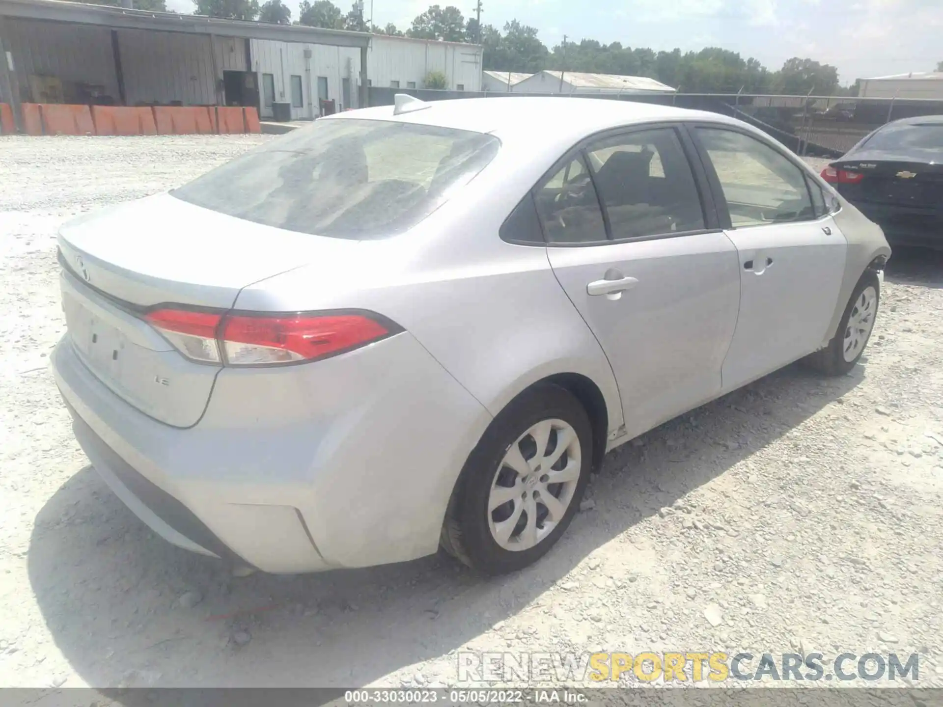 4 Photograph of a damaged car JTDEPMAE8MJ189614 TOYOTA COROLLA 2021