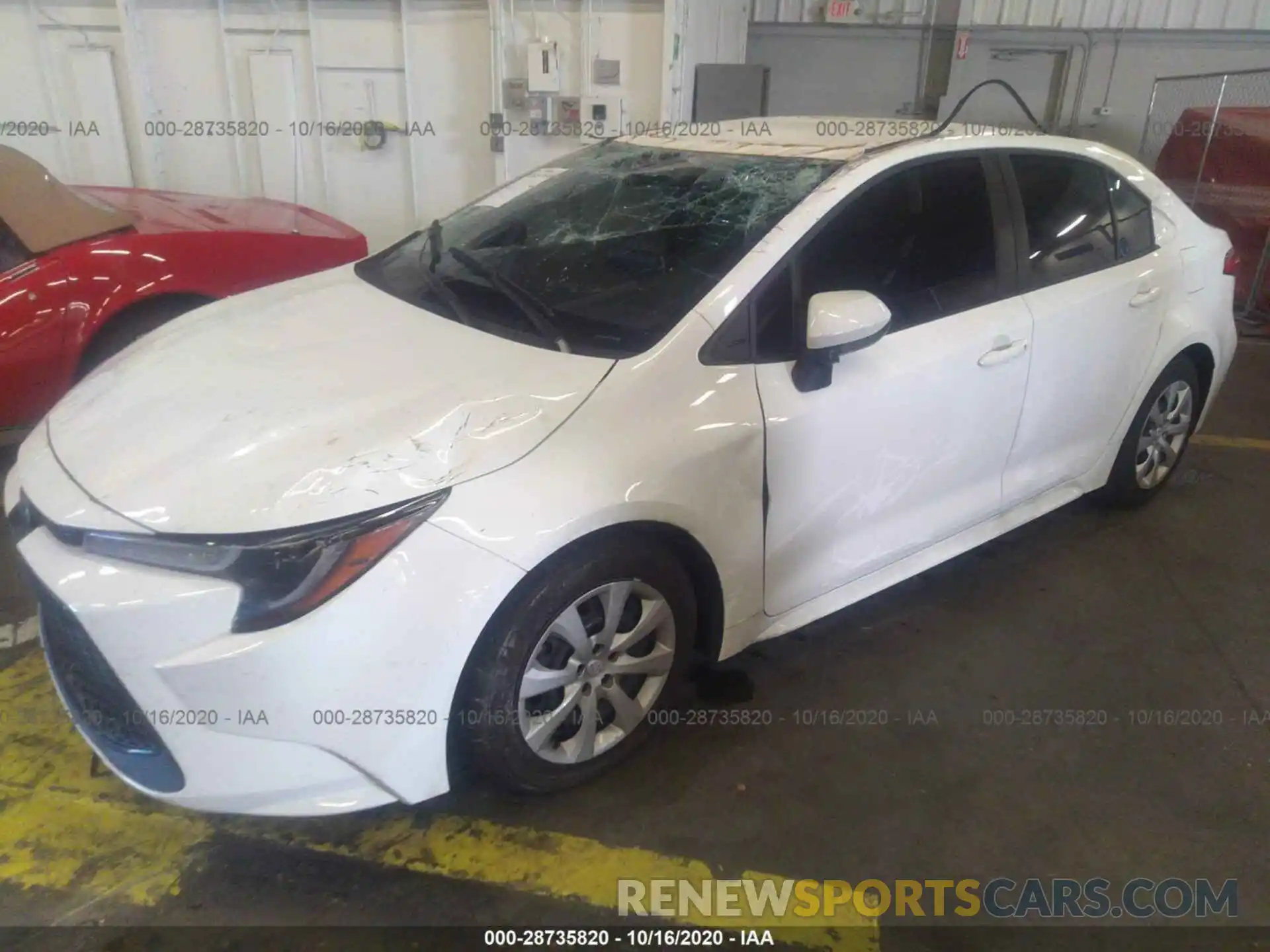 2 Photograph of a damaged car JTDEPMAE9MJ117417 TOYOTA COROLLA 2021