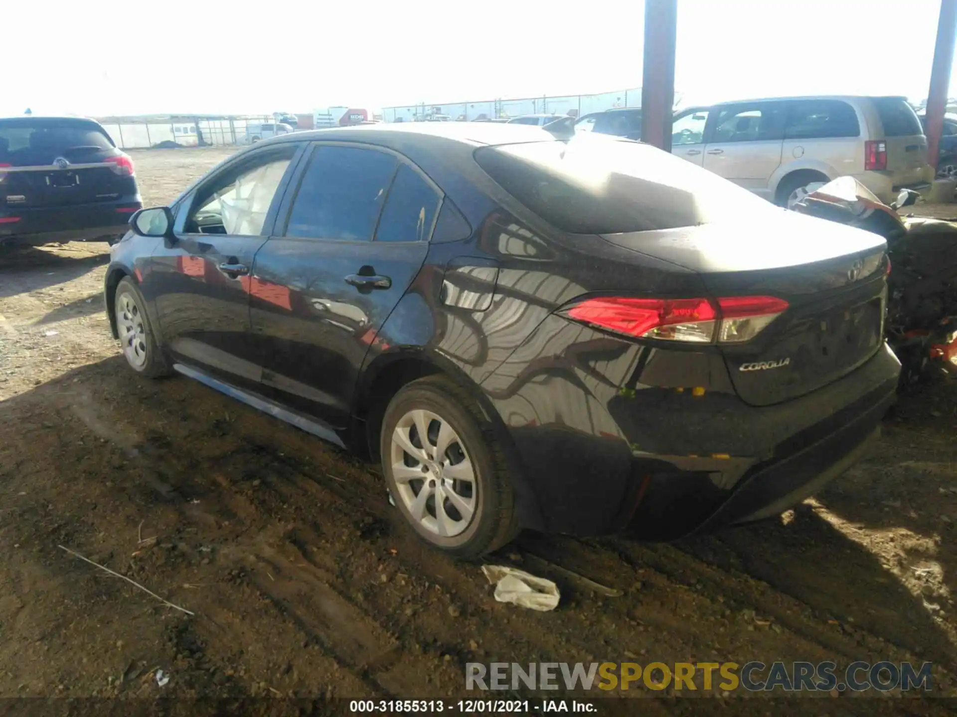 3 Photograph of a damaged car JTDEPMAE9MJ118373 TOYOTA COROLLA 2021