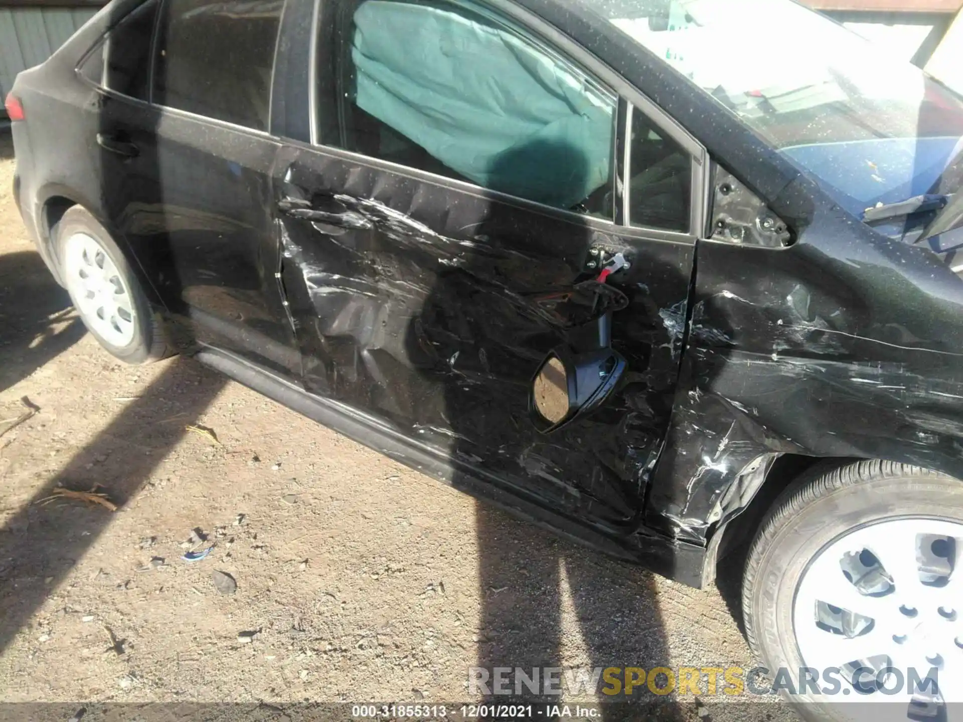 6 Photograph of a damaged car JTDEPMAE9MJ118373 TOYOTA COROLLA 2021