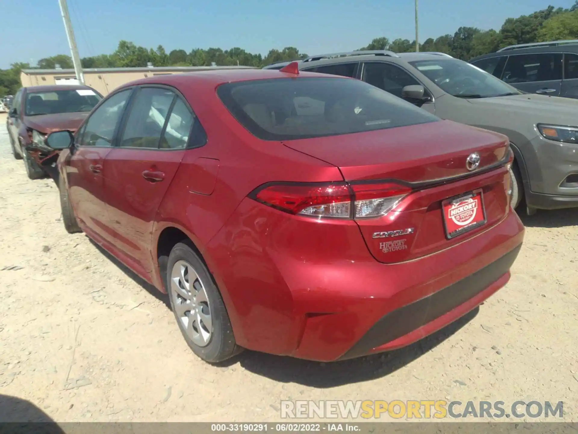 3 Photograph of a damaged car JTDEPMAE9MJ118812 TOYOTA COROLLA 2021