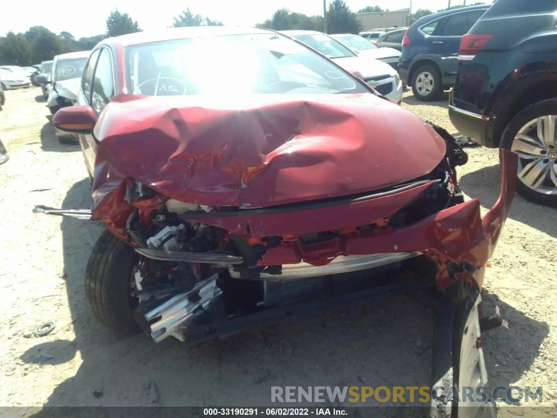 6 Photograph of a damaged car JTDEPMAE9MJ118812 TOYOTA COROLLA 2021