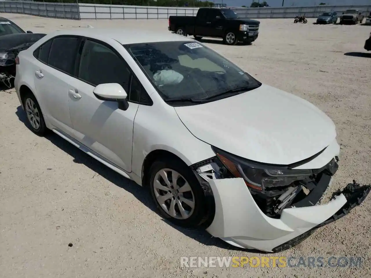 1 Photograph of a damaged car JTDEPMAE9MJ119099 TOYOTA COROLLA 2021