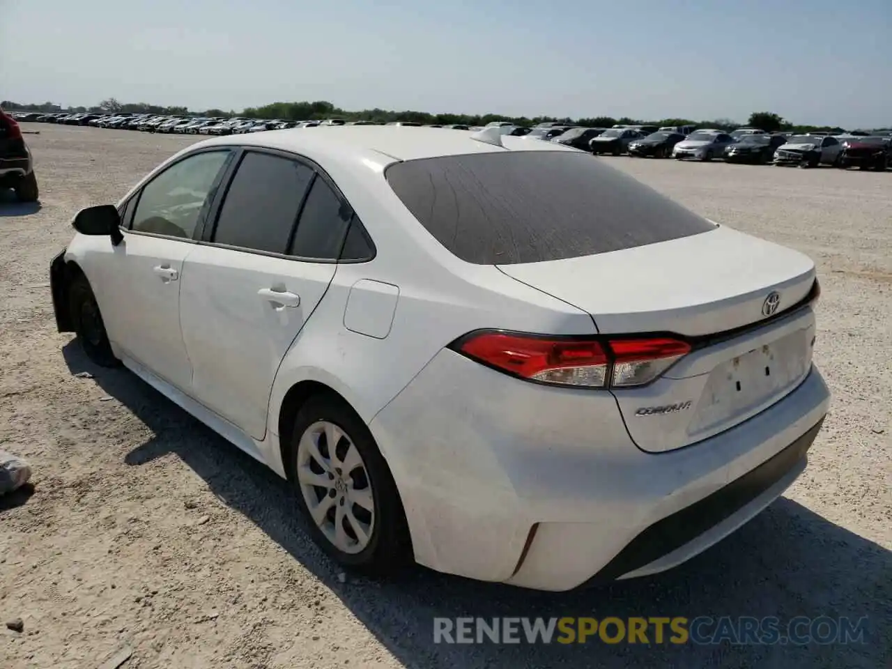 3 Photograph of a damaged car JTDEPMAE9MJ119099 TOYOTA COROLLA 2021