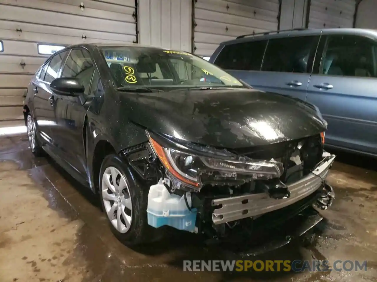 1 Photograph of a damaged car JTDEPMAE9MJ119698 TOYOTA COROLLA 2021