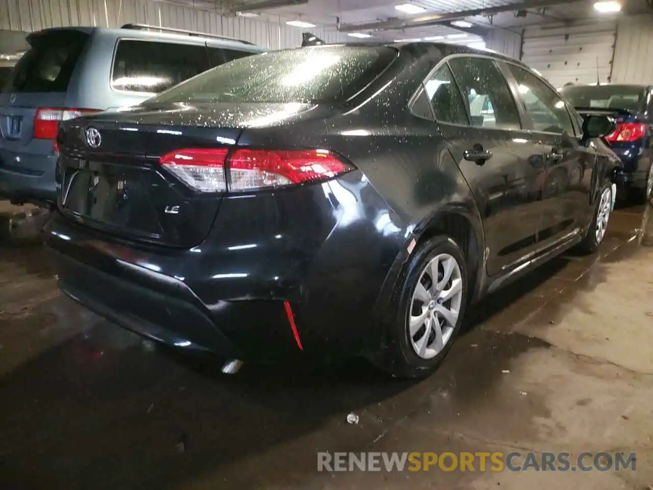 4 Photograph of a damaged car JTDEPMAE9MJ119698 TOYOTA COROLLA 2021