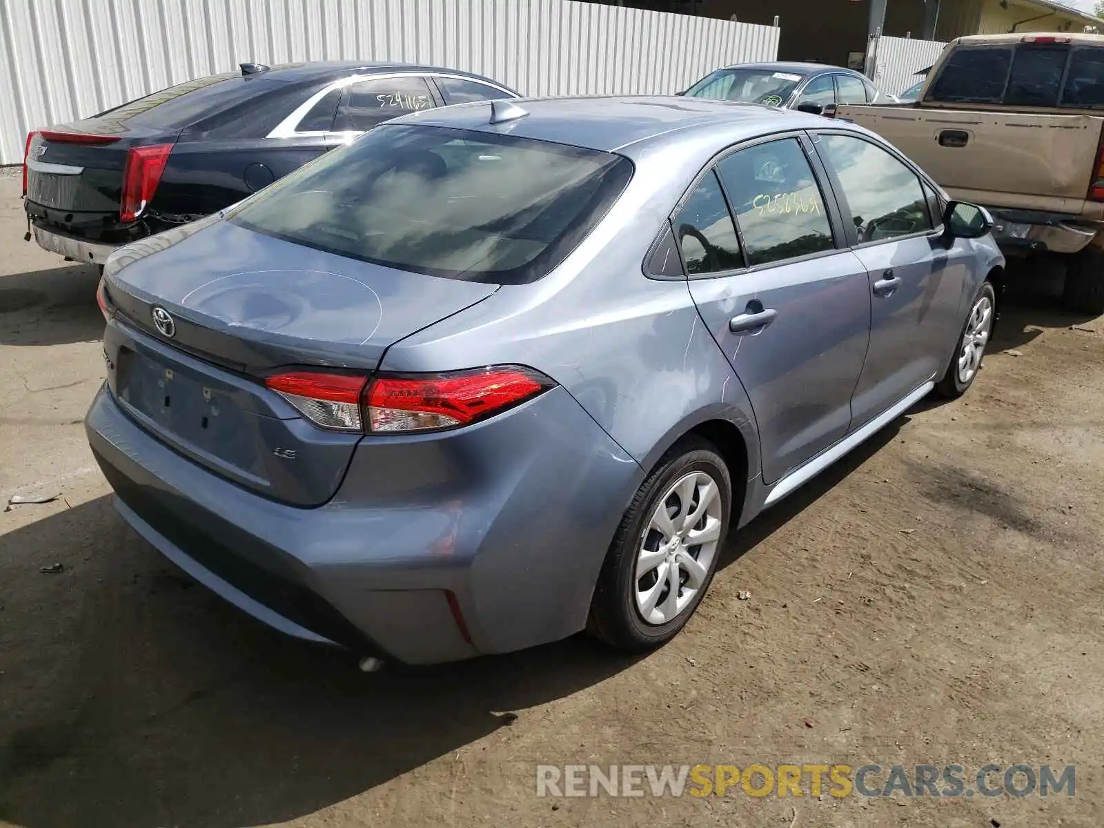 4 Photograph of a damaged car JTDEPMAE9MJ120463 TOYOTA COROLLA 2021