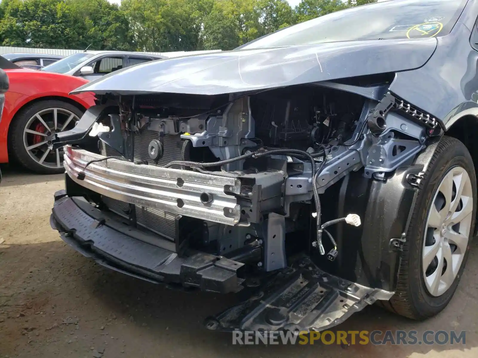 9 Photograph of a damaged car JTDEPMAE9MJ120463 TOYOTA COROLLA 2021