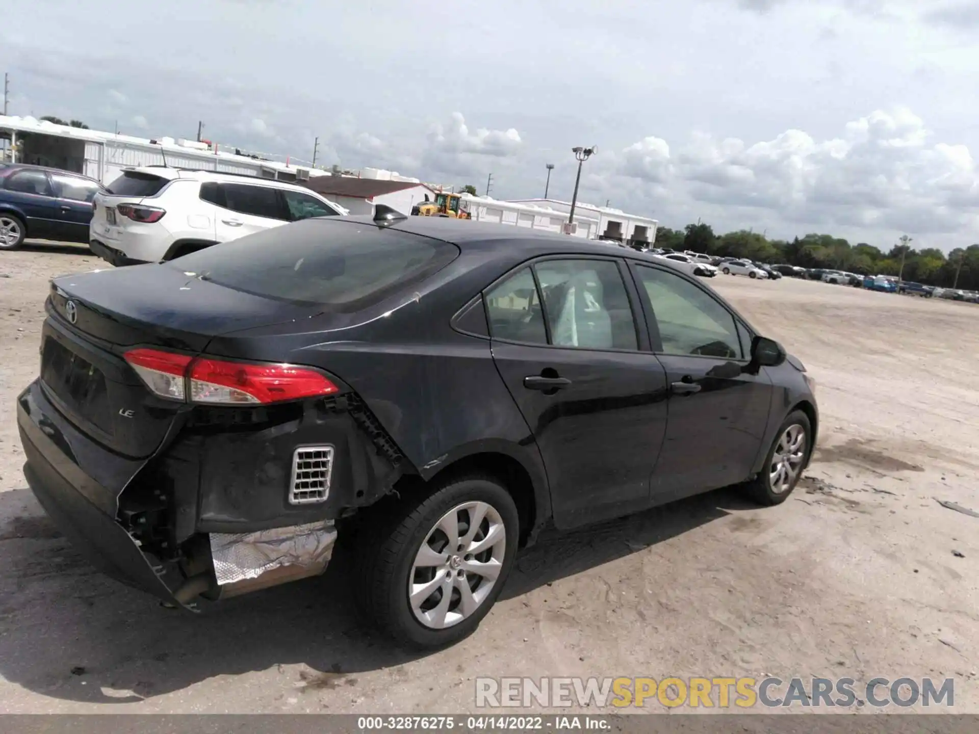 4 Photograph of a damaged car JTDEPMAE9MJ121449 TOYOTA COROLLA 2021