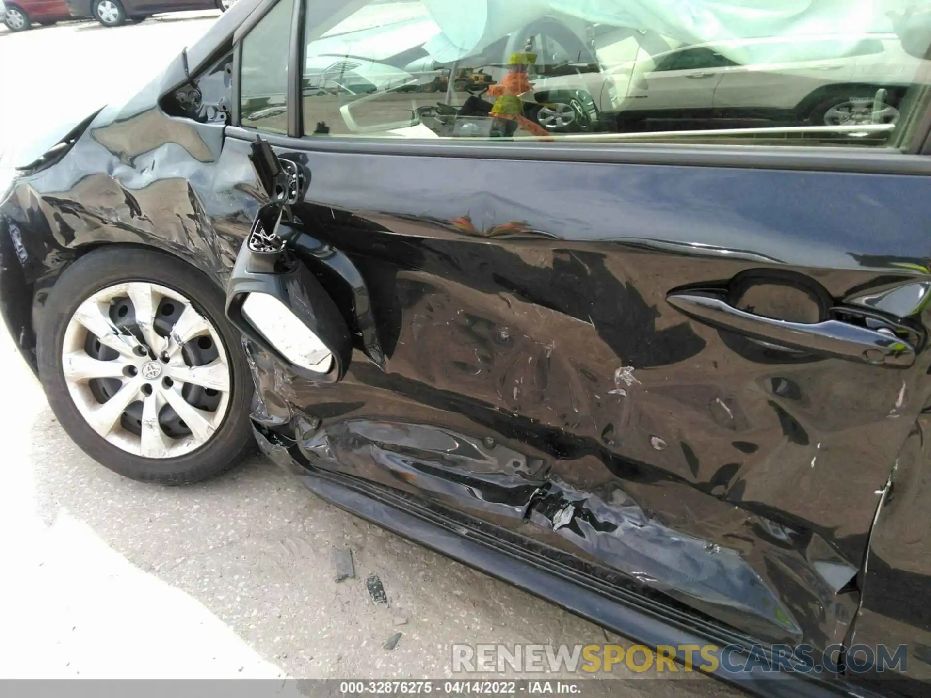 6 Photograph of a damaged car JTDEPMAE9MJ121449 TOYOTA COROLLA 2021