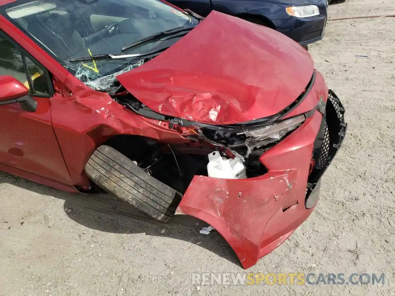 9 Photograph of a damaged car JTDEPMAE9MJ125209 TOYOTA COROLLA 2021