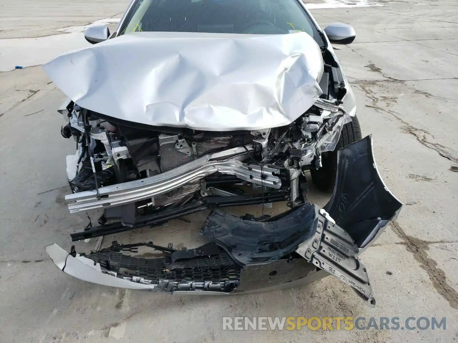 9 Photograph of a damaged car JTDEPMAE9MJ125369 TOYOTA COROLLA 2021