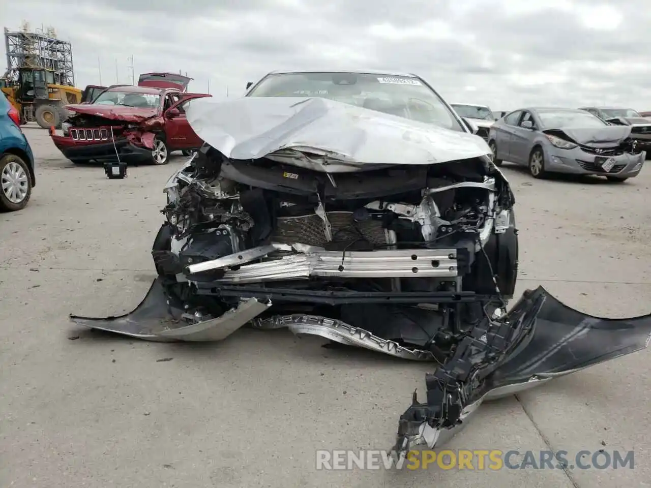 9 Photograph of a damaged car JTDEPMAE9MJ125596 TOYOTA COROLLA 2021