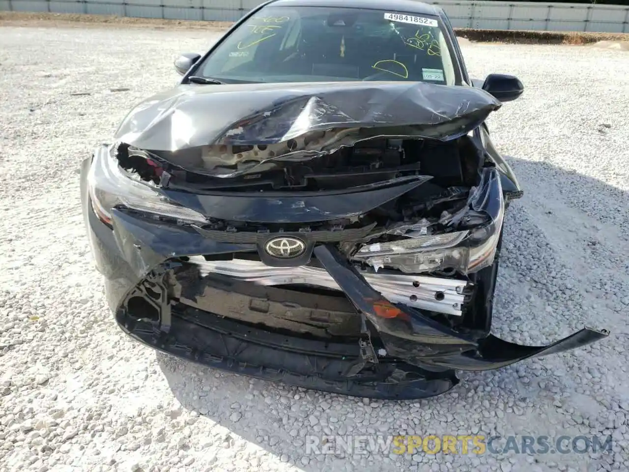 9 Photograph of a damaged car JTDEPMAE9MJ125873 TOYOTA COROLLA 2021